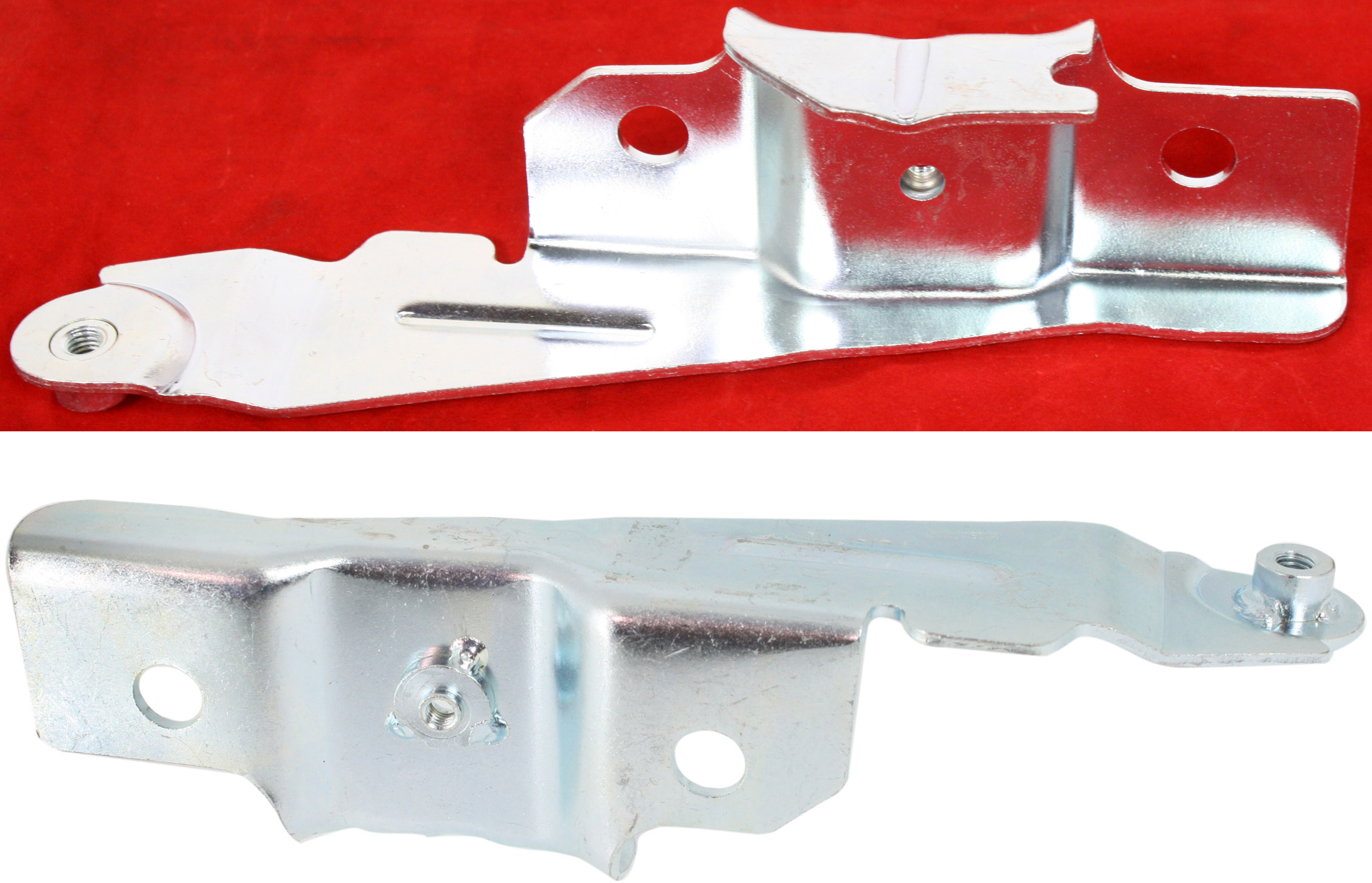 AM MALIBU 08-12 HOOD HINGE RH AND LH Body Side SKU SET REPC130511 Partslink GM1236133 GM1236134 OEM 15825390-15825391