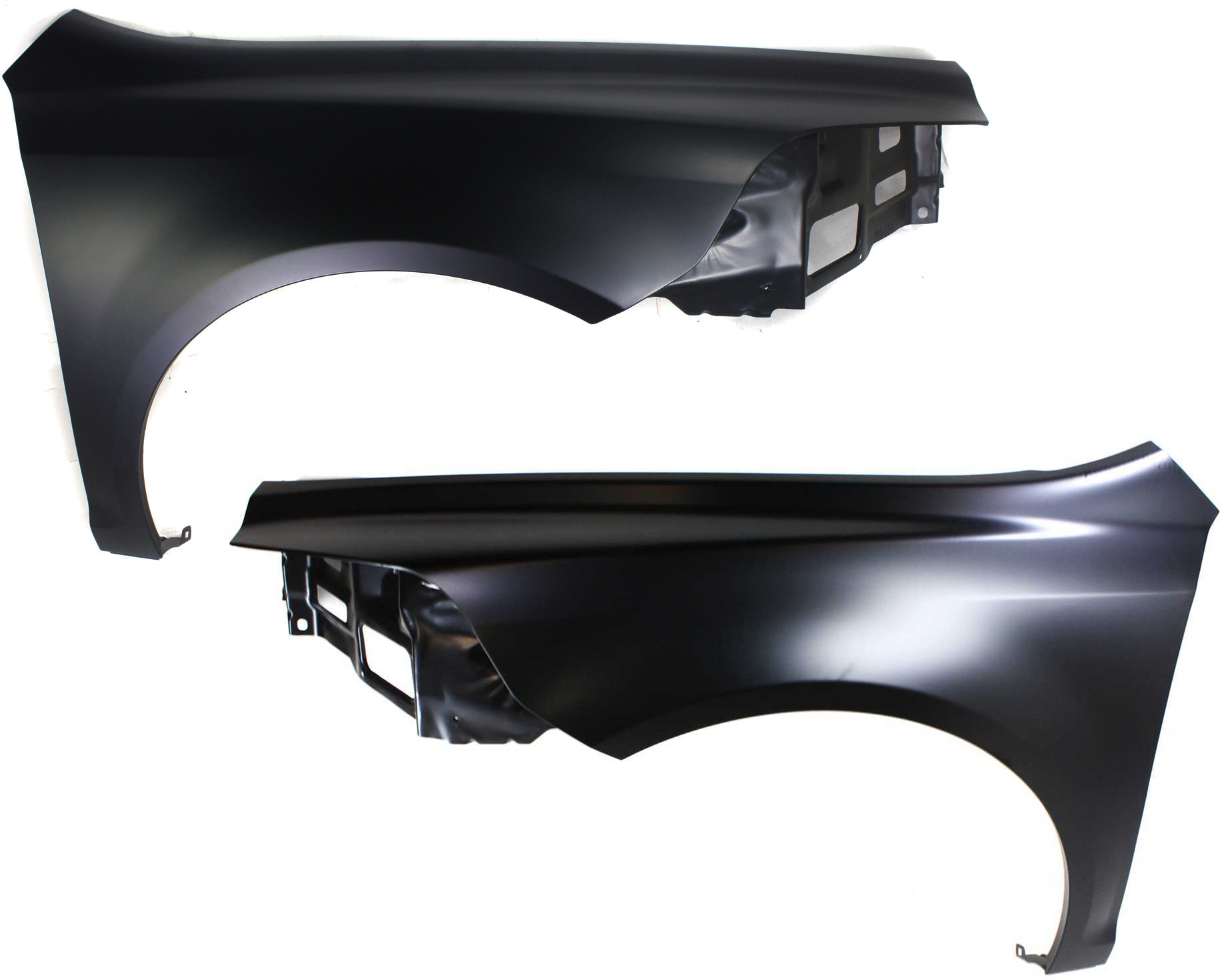 AM MALIBU 08-12 FRONT FENDER RH AND LH Primed w o Signal Light Hole CAPA SKU SET REPC220105Q Partslink GM1240356C GM1240351C GM1241356C GM1241351C OEM 25949346-15825372-25949347-158