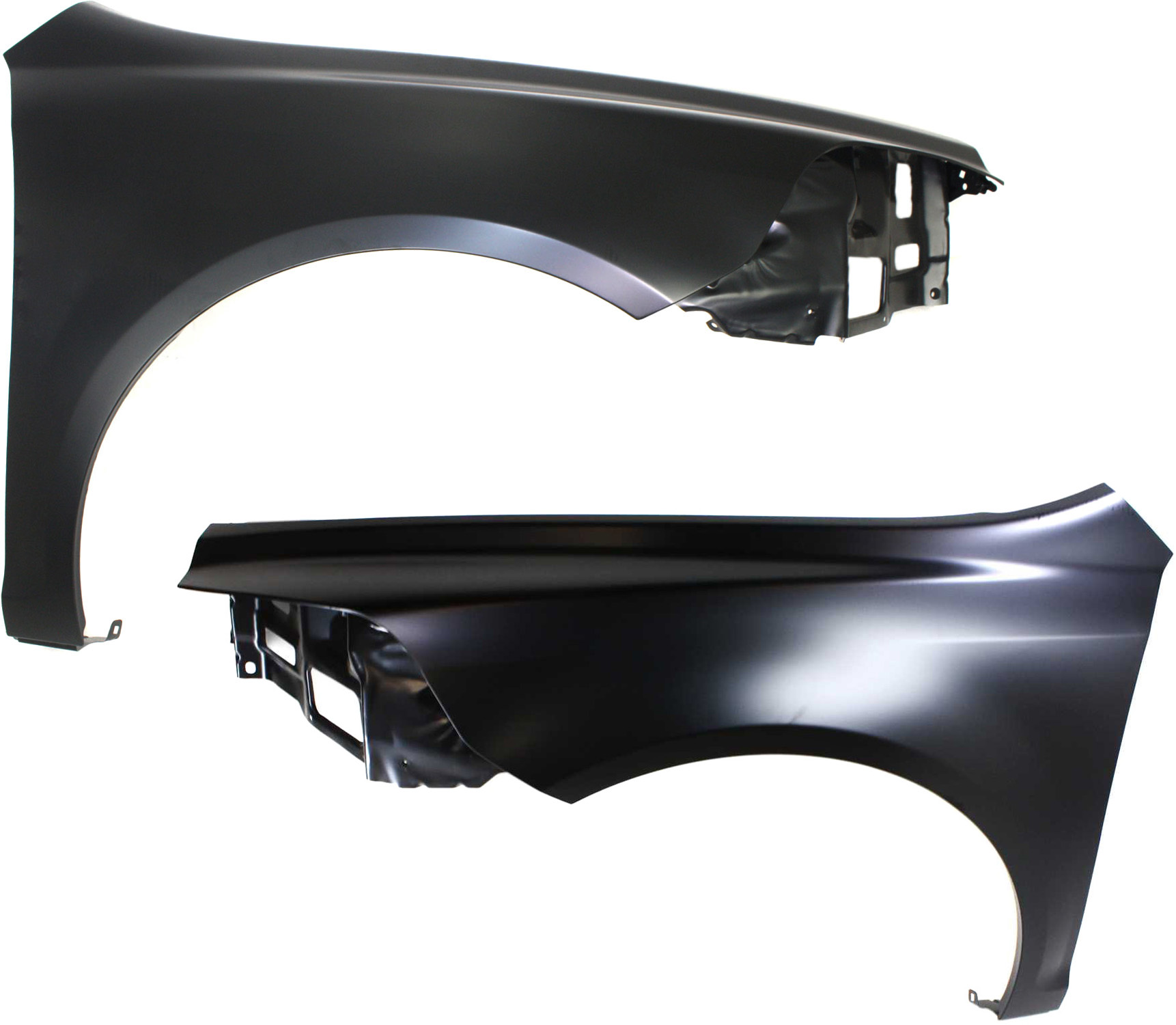 AM MALIBU 08-12 FRONT FENDER RH AND LH Primed w o Signal Light Hole SKU SET REPC220105 Partslink GM1240356 GM1240351 GM1241356 GM1241351 OEM 25949346-15825372-25949347-158