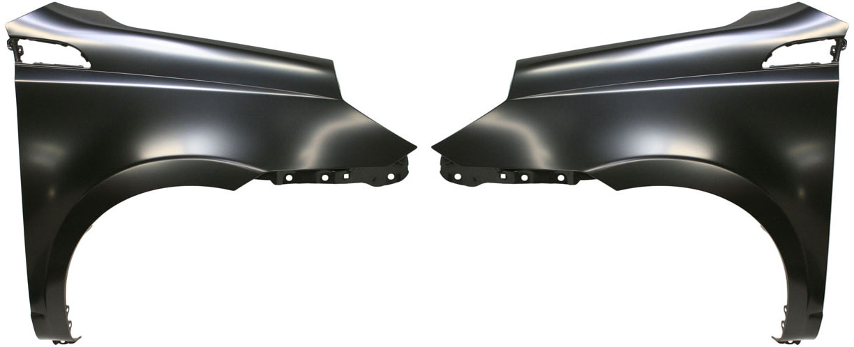AM AVEO5-09-11 FRONT FENDER RH AND LH Primed w Signal Light Hole SKU SET REPC220107 Partslink GM1241357 GM1240357 OEM 95198278-96888468