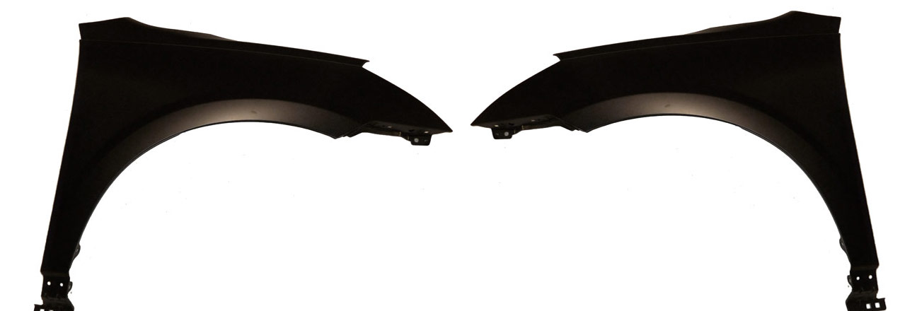 AM TRAVERSE 09-17 FRONT FENDER RH AND LH Primed CAPA SKU SET REPC220111Q Partslink GM1240360C GM1241360C OEM 20802979-20802980