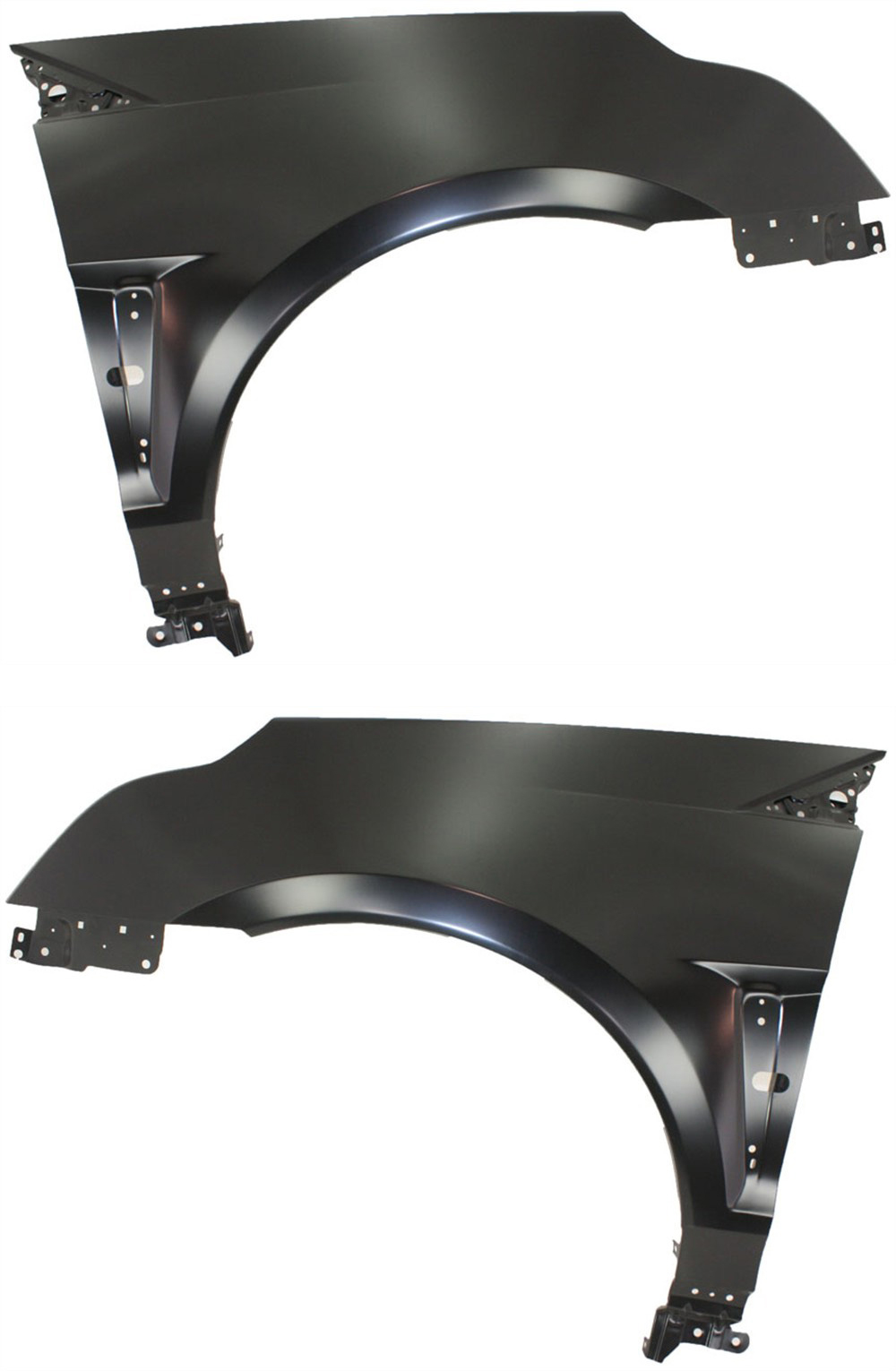 AM SRX 10-16 FRONT FENDER RH AND LH Primed CAPA SKU SET REPC220119Q Partslink GM1240362C GM1241362C OEM 22860722-22860723