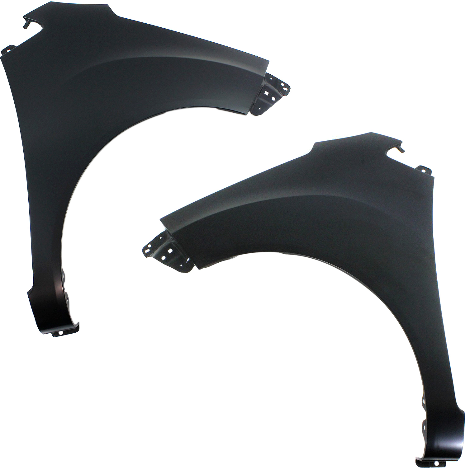 AM SPARK 13-15 FRONT FENDER RH AND LH Primed w o Side Light Hole and Rocker Molding Hole CAPA SKU SET REPC220171Q Partslink GM1241377C GM1240377C OEM 9-536-400-395-364-000