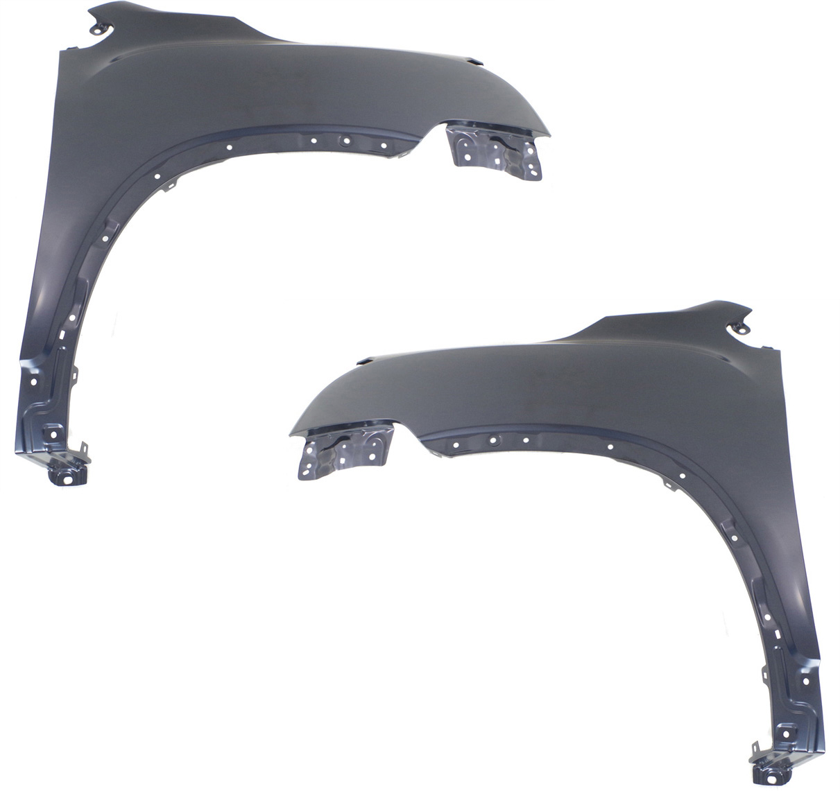 AM TRAX 13-16 FRONT FENDER RH AND LH Primed Steel CAPA SKU SET REPC220179Q Partslink GM1240386C GM1241386C OEM 95210618-95210619