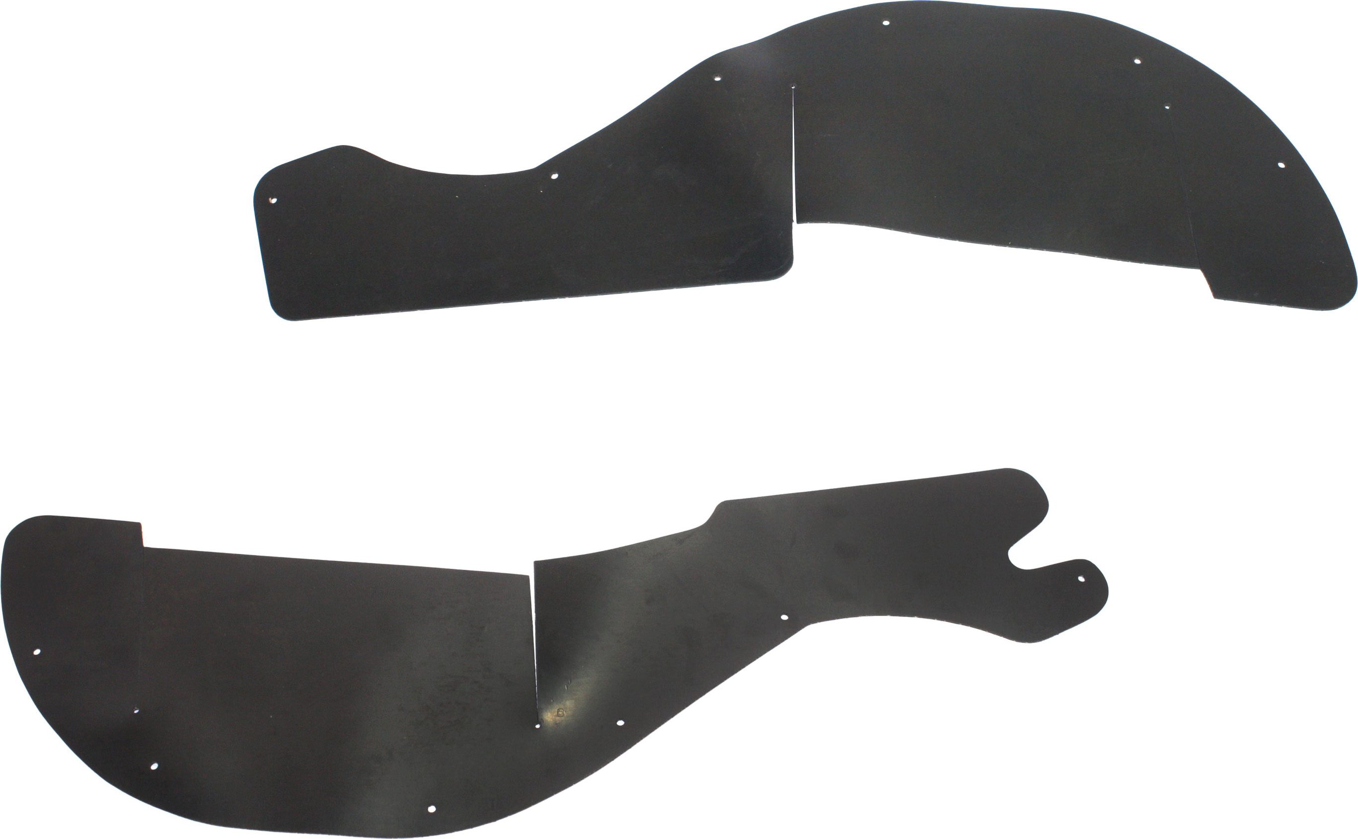 AM BLAZER 95-05 S10 SONOMA PICKUP 94-04 FRONT FENDER LINER RH AND LH Plastic 2WD SKU SET REPC220501 Partslink GM1250130 GM1251130 OEM 15679117-15679118