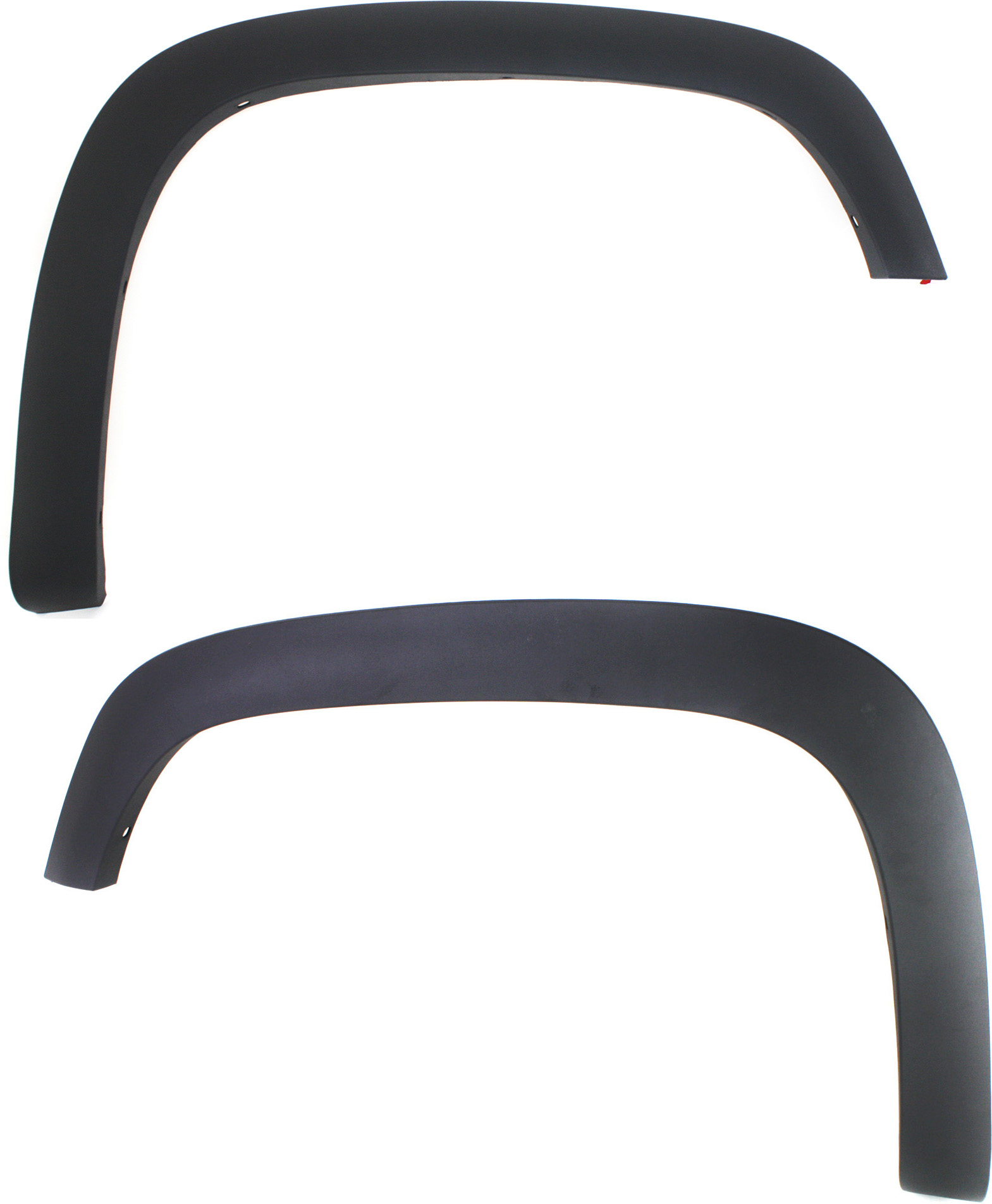 AM COLORADO 04-05 CANYON 04-10 FRONT WHEEL OPENING MOLDING RH AND LH Prefinished Textured Dark Gray w RPO SKU SET REPC221303 Partslink GM1269110 GM1268110 OEM 15086457 PFM 15086455