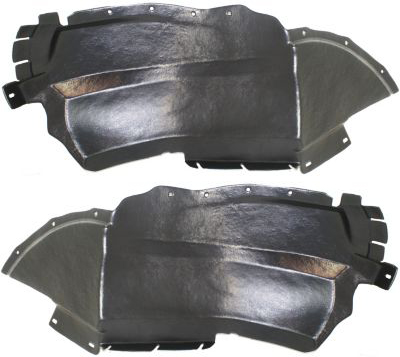 AM CAVALIER 95-99 FRONT FENDER LINER RH AND LH Front Section Z24 Model SKU SET REPC222121 Partslink GM1249214 GM1248214 OEM 22640830-22640831