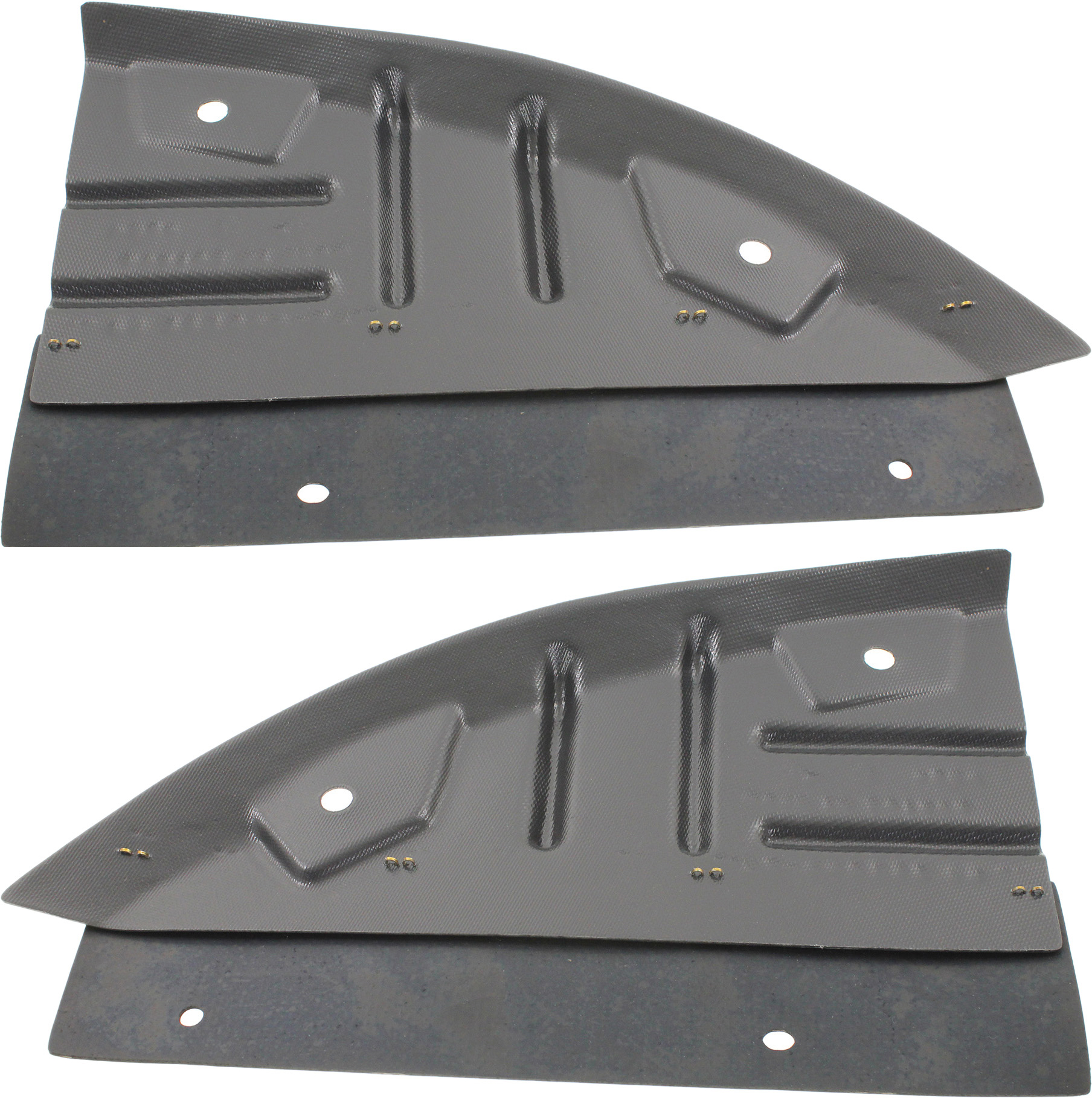 AM SILVERADO 2500 HD 3500 HD 11-14 FRONT FENDER LINER RH AND LH Front Lower Section SKU SET REPC222157 Partslink GM1251156 GM1250156 OEM 22782946-22782945