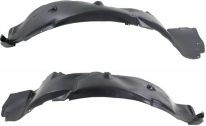 AM SEBRING 07-10 CHRYSLER 200-11-11 FRONT FENDER LINER RH AND LH SKU SET REPC222159 Partslink CH1249131 CH1248131 OEM 4389812AF 4389813AF