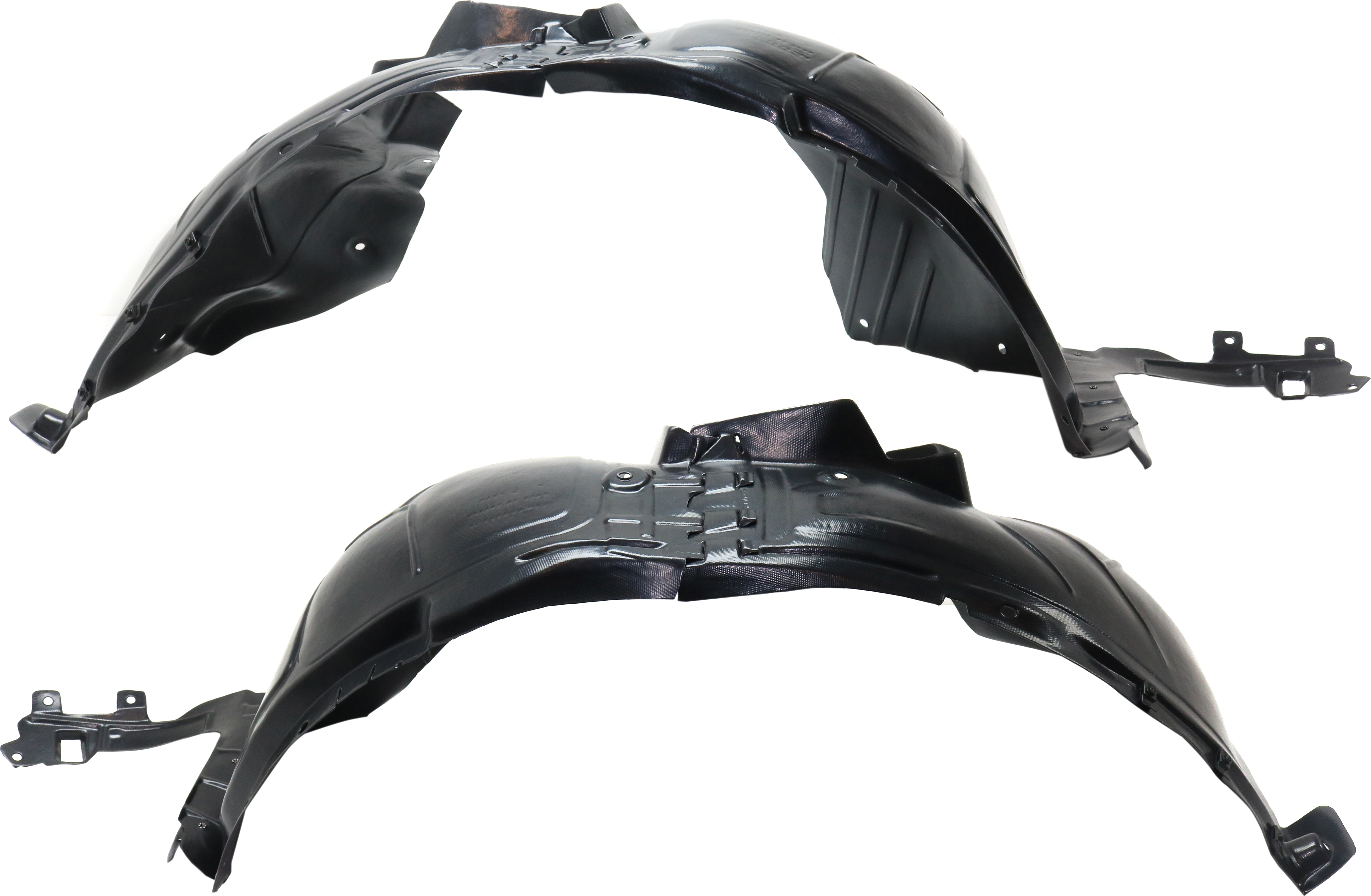 AM MALIBU 13-15 MALIBU LIMITED 16-16 FRONT FENDER LINER RH AND LH Wheelhouse Liner Vacuum Form SKU SET REPC222161 OEM 23401038 PFM 23401039 PFM