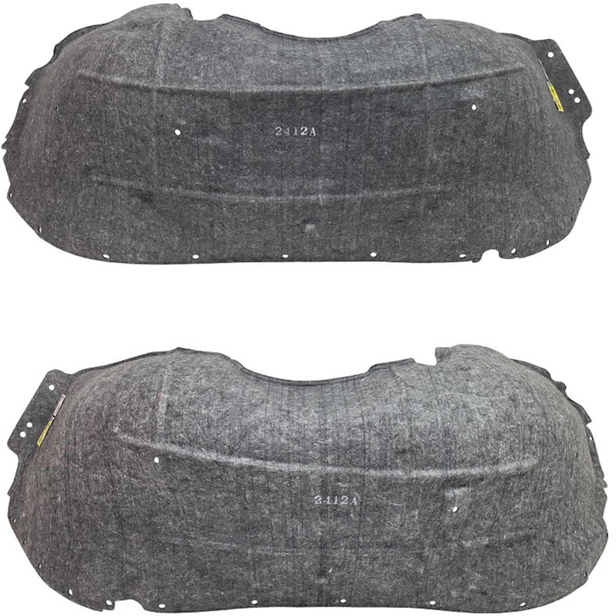 AM SUBURBAN TAHOE 15-20 FRONT FENDER LINER RH AND LH w Off Road Pkg CAPA SKU SET REPC222193Q Partslink GM1249250C GM1248250C OEM 22969208-22969207