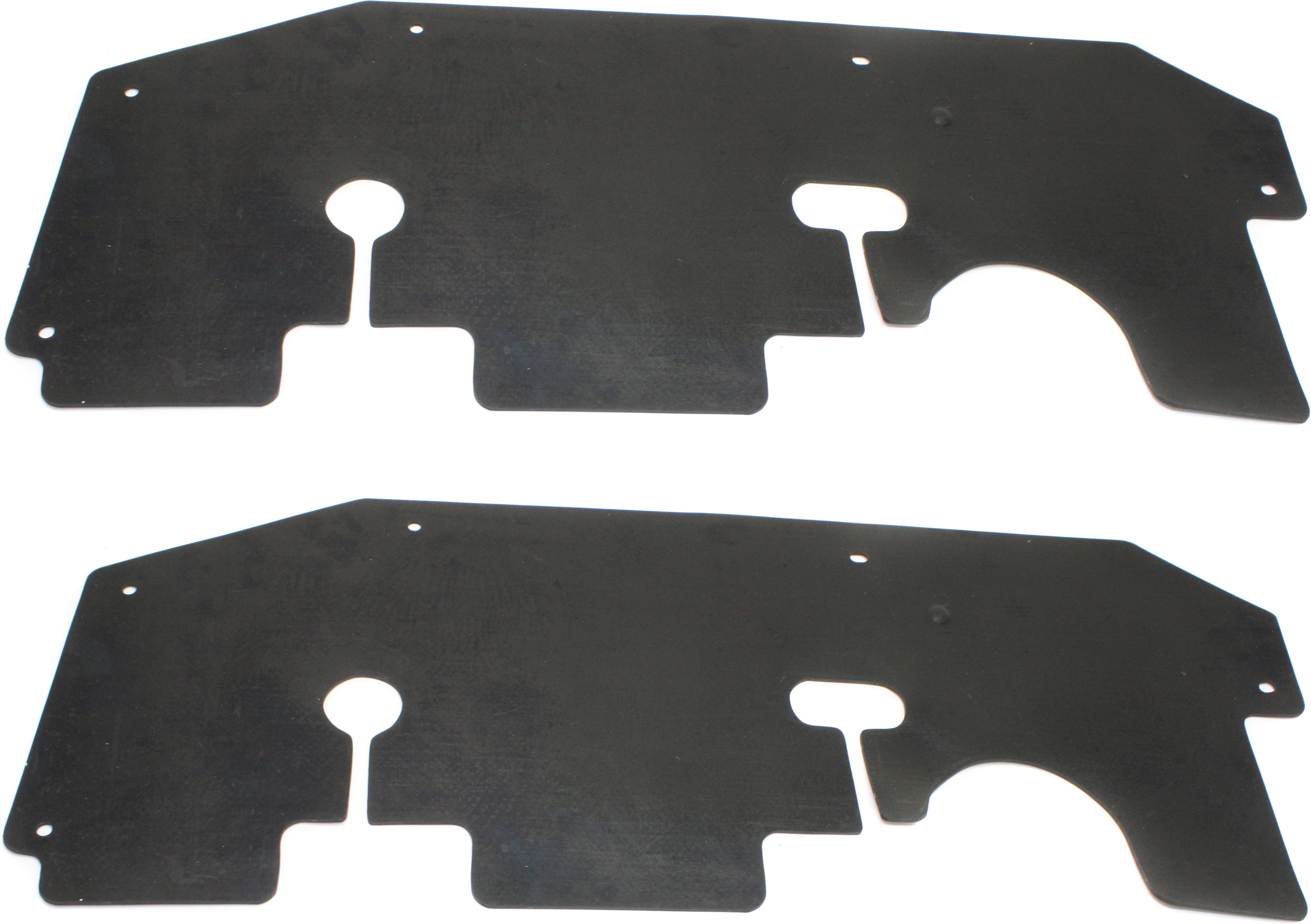 AM STS 08-11 FRONT FENDER LINER RH and LH Engine Fender Liner Extension RWD SKU SET REPC222502-2 Partslink GM1250161 OEM 25898940
