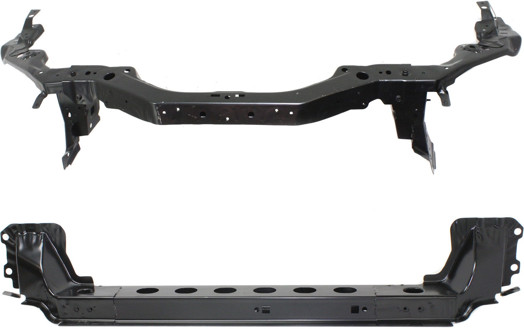 AM SRX 10-16 RADIATOR SUPPORT Set of 2 Upper and Lower Tie Bar Assembly Steel SKU SET REPC250313-2 Partslink GM1225289 GM1225290 OEM 20909169-20939482