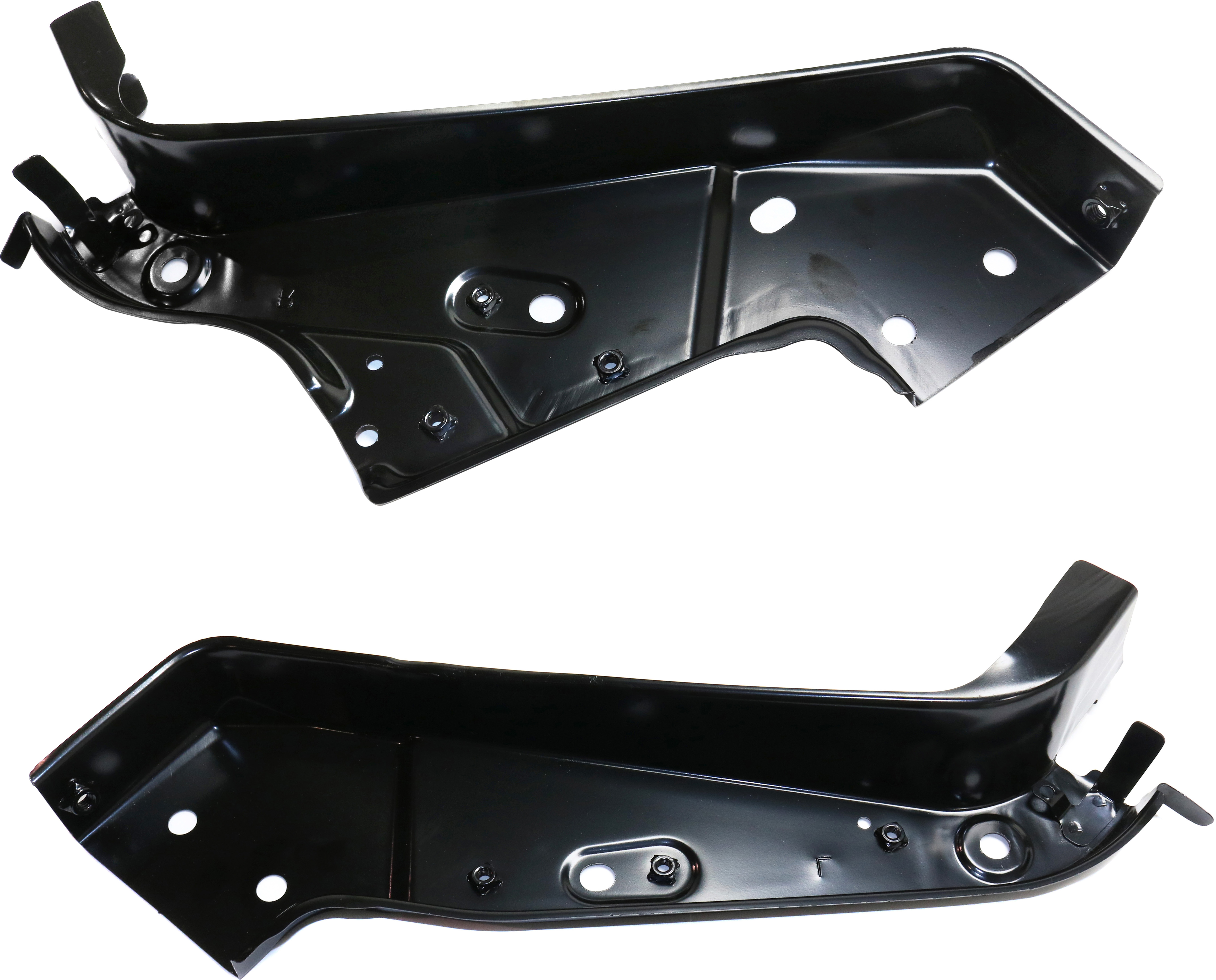 AM CITY EXPRESS 15-18 RADIATOR SUPPORT UPPER RH and LH Tie Bar Steel SKU SET REPC250317 Partslink GM1225315 GM1225314 OEM 19317522-19317523