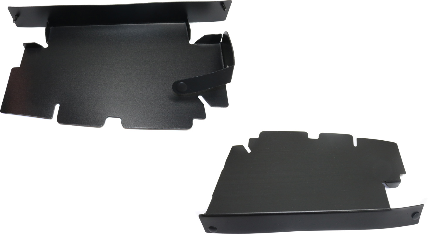 AM SIERRA P U 07-14 RADIATOR SUPPORT BAFFLE RH AND LH 1500-07-13-2500-3500-6.0L Eng New Body Style SKU SET REPC252305 Partslink GM1218108 GM1218109 OEM 15915519-15915520