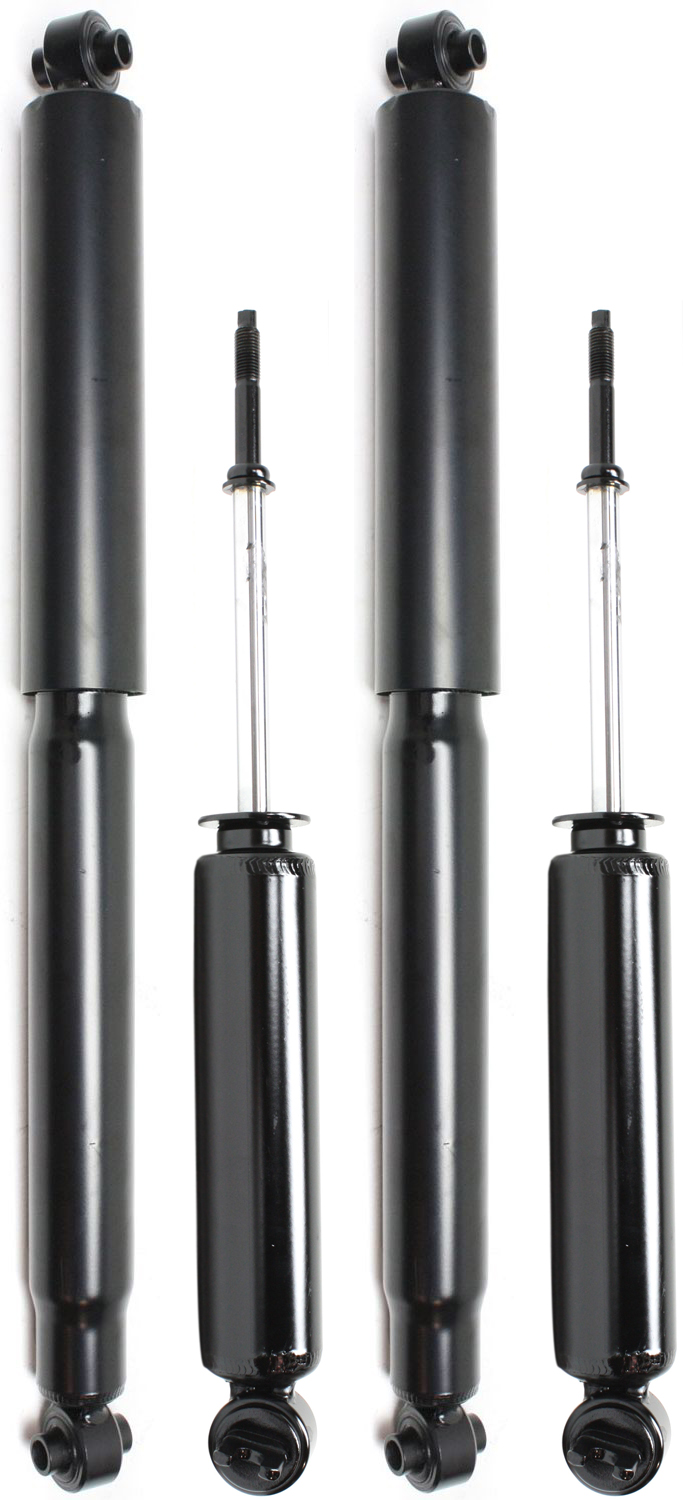 AM DAKOTA 97-04 DURANGO 99-03 FRONT AND REAR SHOCK RH AND LH Gas Charged Twin tube Set of 4 SKU SET REPC280104-4 OEM 22046455-22046456-4883055-4883