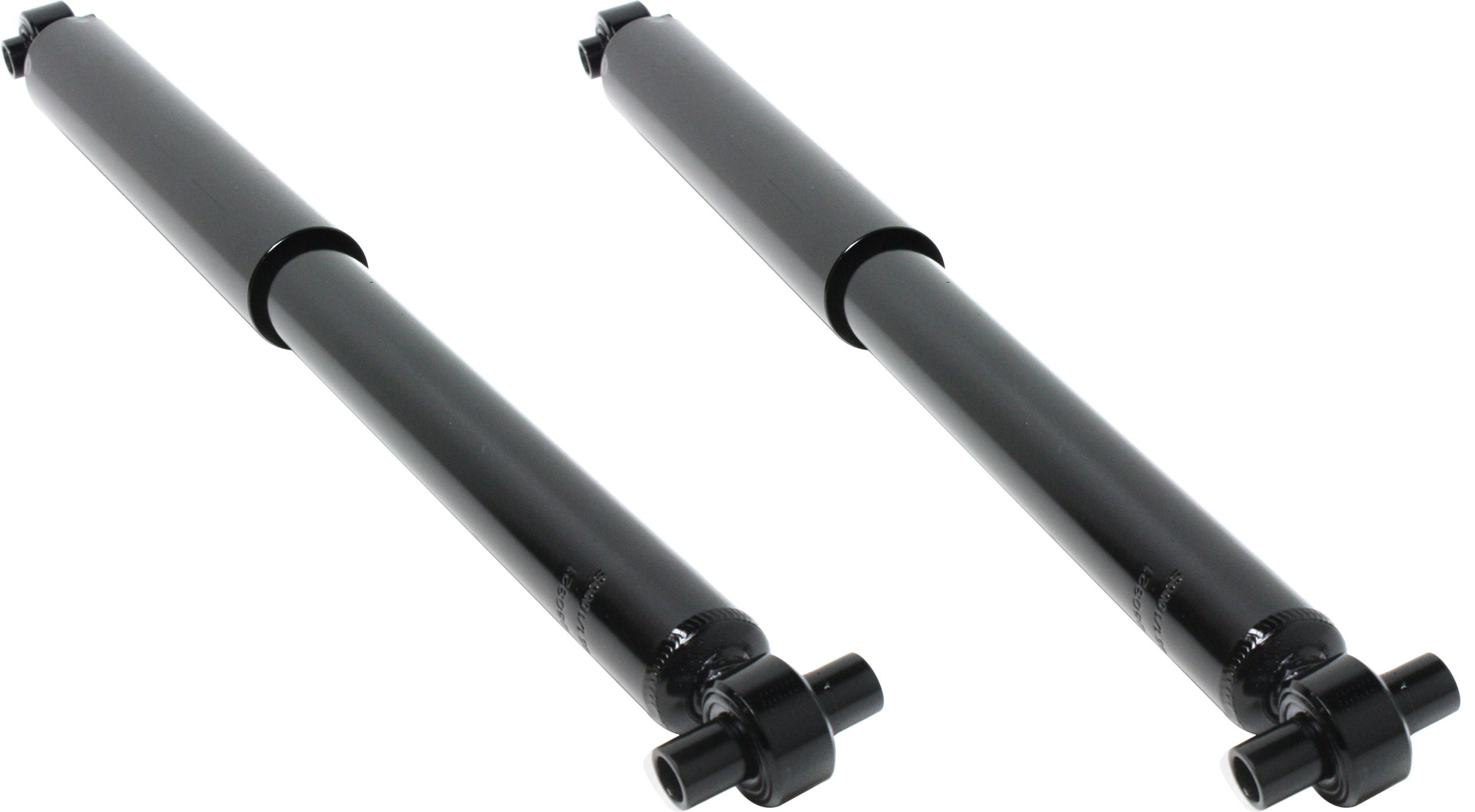 AM TRAILBLAZER ENVOY 02-09 REAR SHOCK RH AND LH Gas Charged Twin tube Set of 2 SKU SET REPC280321-2 OEM 15058616-15098142
