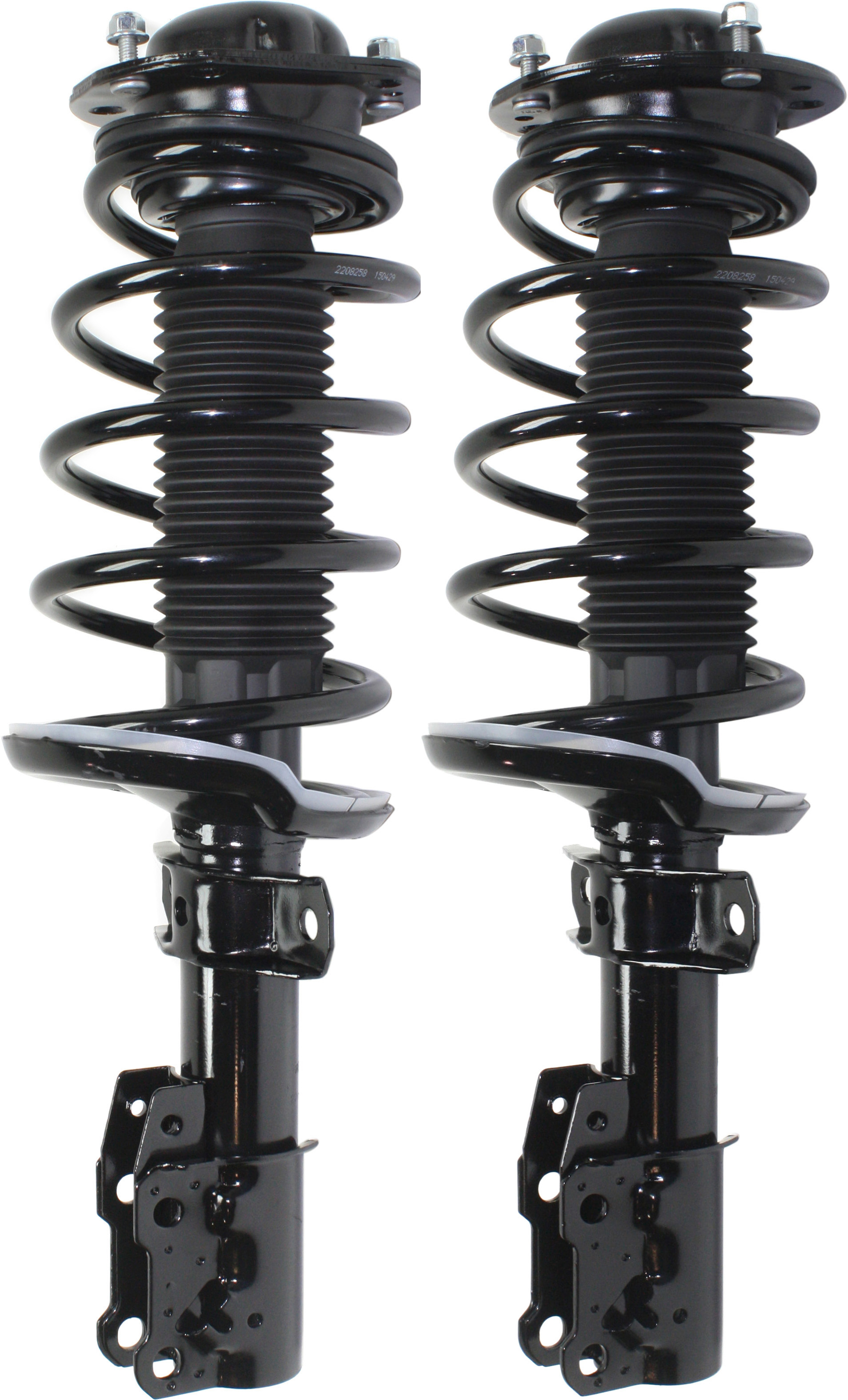 AM COBALT 05-10 HHR 06-11 FRONT FULLY LOADED STRUT RH AND LH Gas Charged Twin tube Set of 2 SKU SET REPC280519 OEM 10368516-88964331-19181044-191