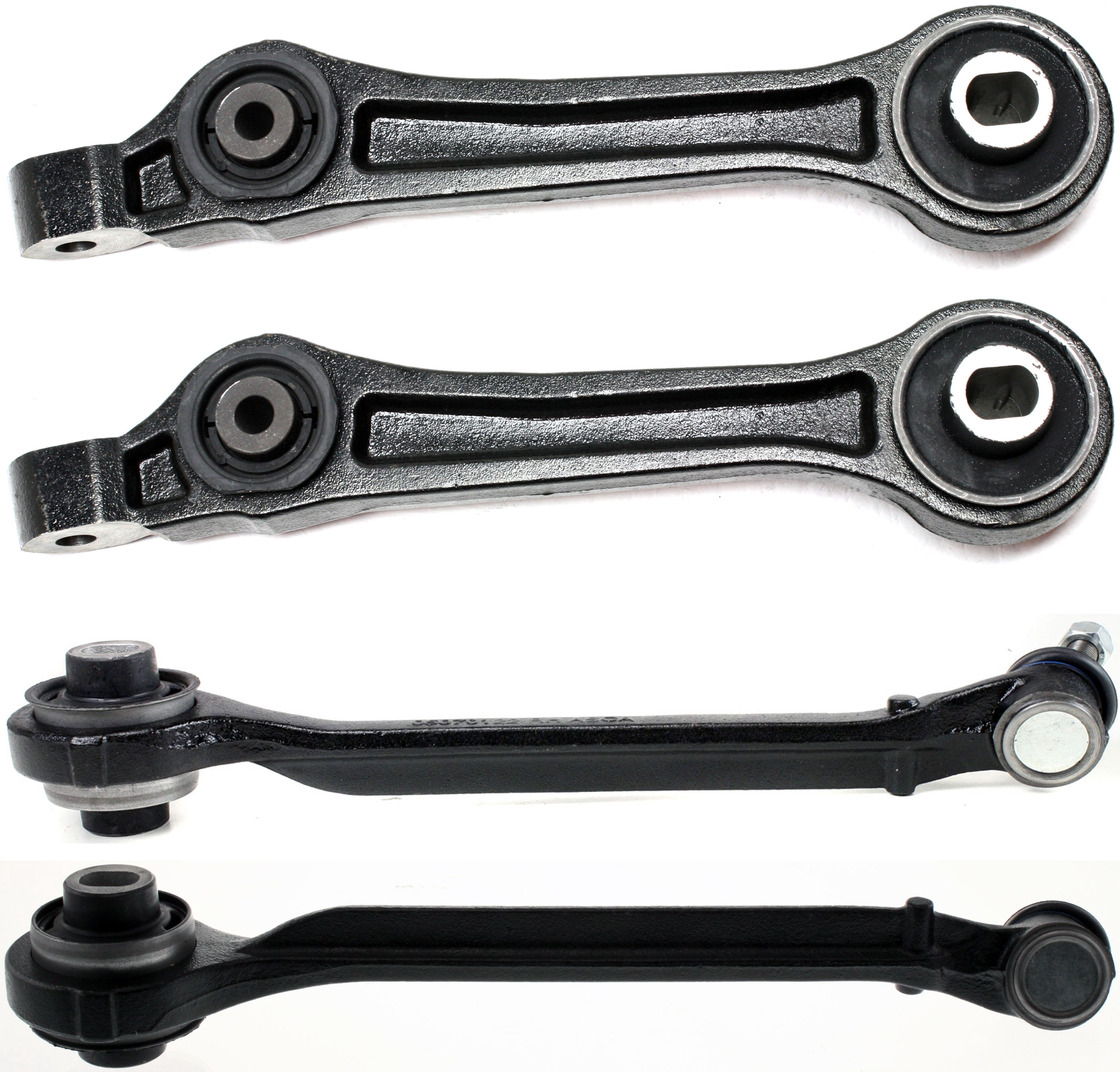 AM CHRYSLER 300-05-10 FRONT CONTROL ARM RH AND LH Lower Forward and Rearward Set of 4 Rear Wheel Drive SKU SET REPC281515-4 OEM 4782613AC 4782613AD 5180607AA