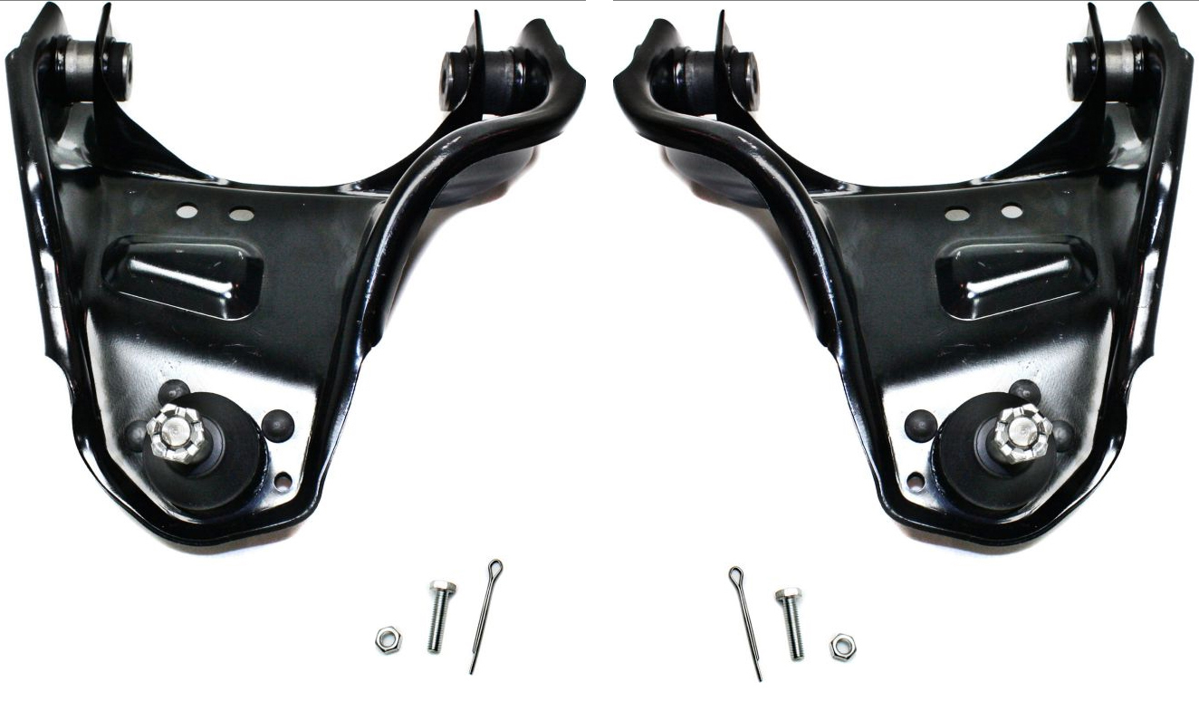 AM S15 JIMMY 84-91 BLAZER 95-05 FRONT CONTROL ARM RH AND LH Upper SKU SET REPC281525 Partslink GM4513100 GM4512100 OEM 15661508-15661507