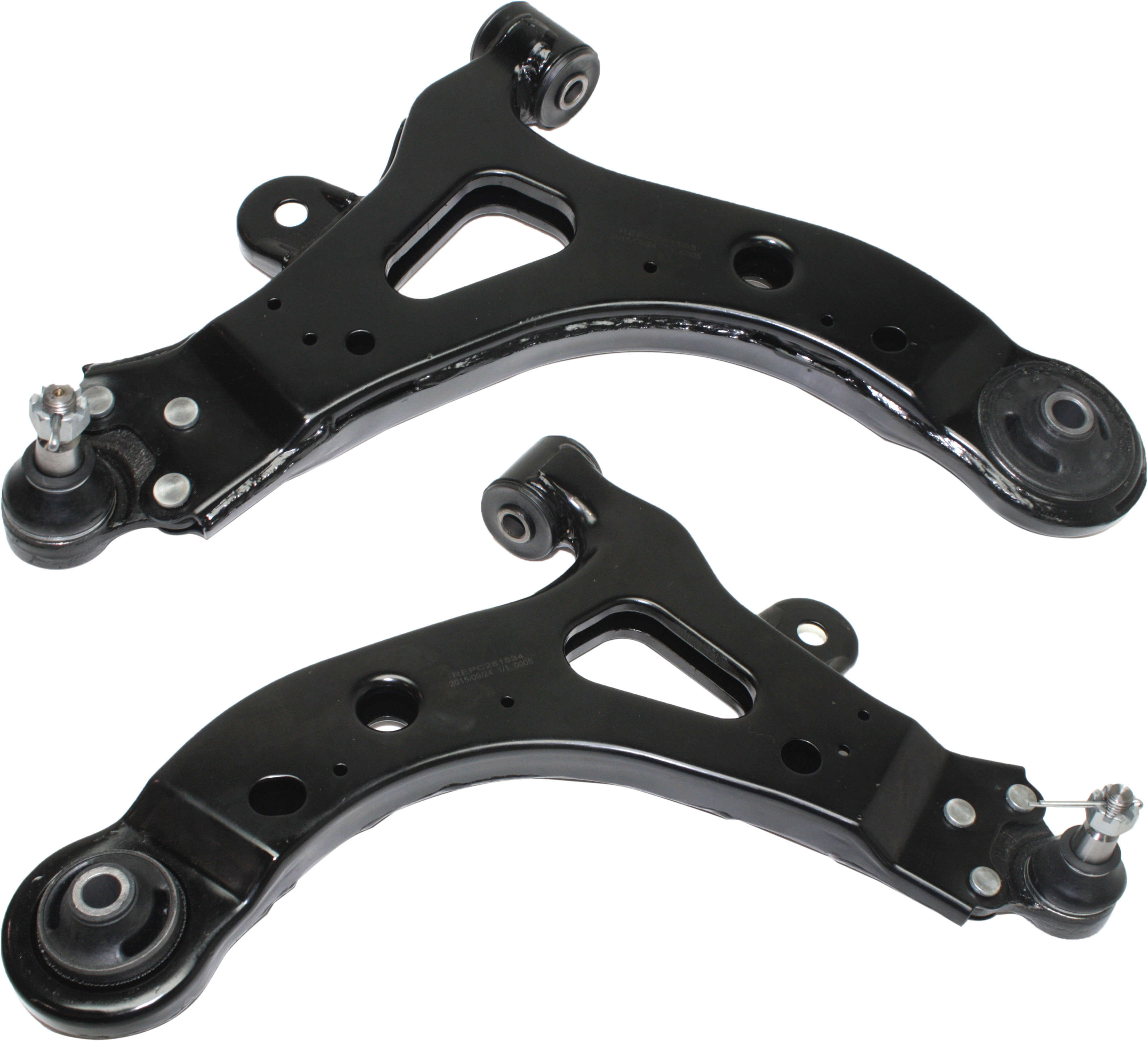 AM AZTEK 01-05 RENDEZVOUS 02-07 FRONT CONTROL ARM RH AND LH Lower w Ball Joint SKU SET REPC281533 OEM 10318097-10318098