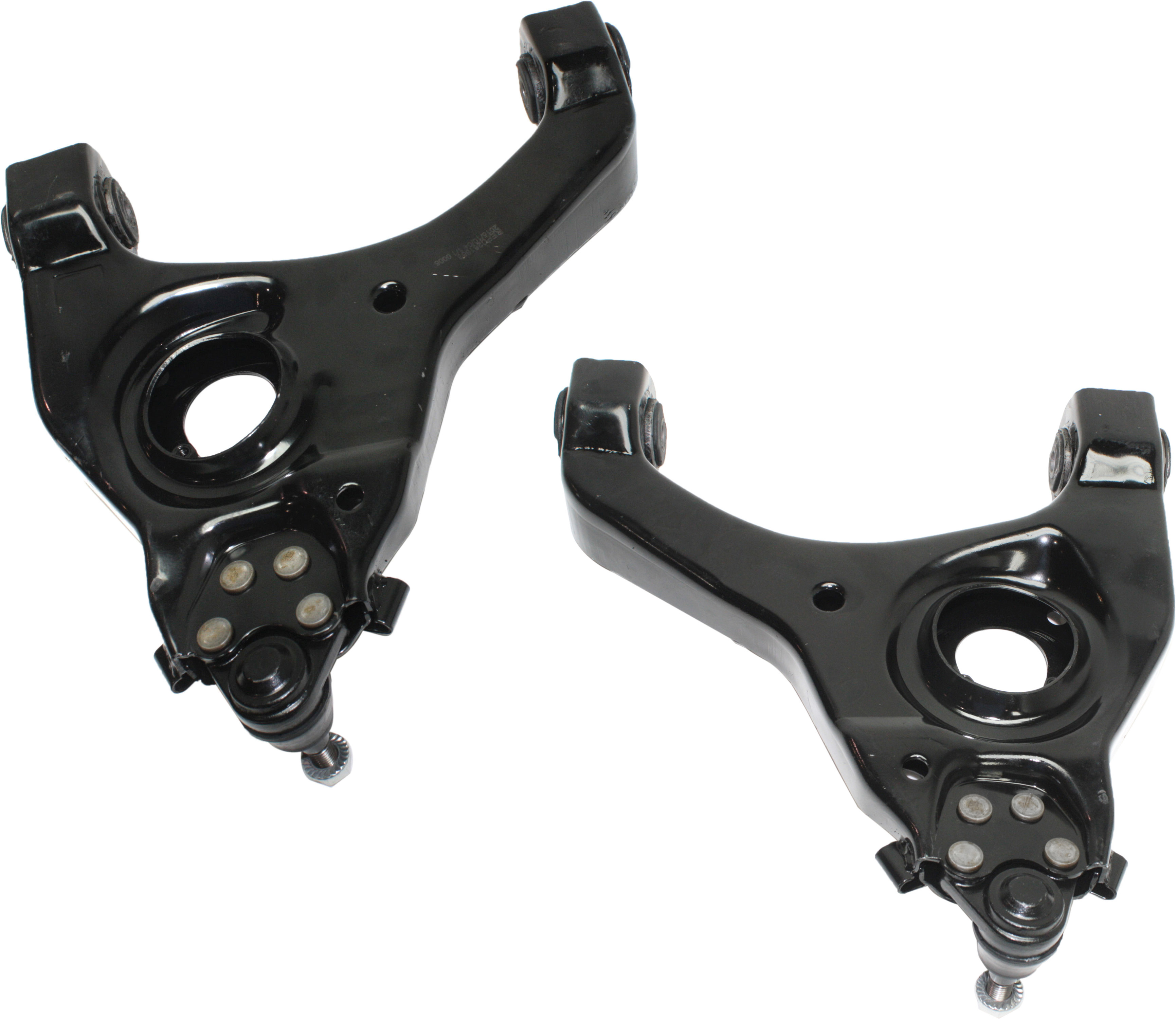 AM SILVERADO 1500-05-05 FRONT CONTROL ARM RH AND LH Lower with Ball Joint and Bushing with Front Coil Spring SKU SET REPC281553 OEM 12478068-12478067