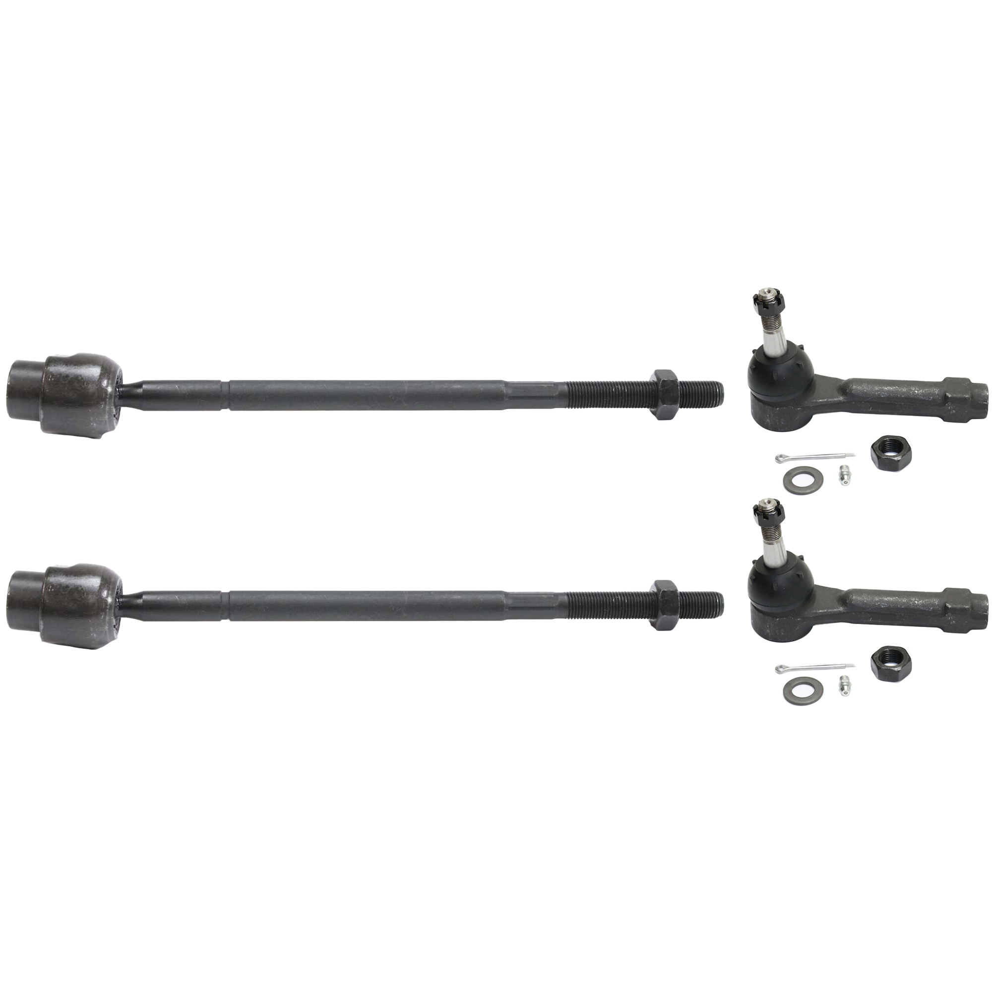 AM GRAND PRIX 97-03 IMPALA 04-13 IMPALA LIMITED 14-16 FRONT TIE ROD END RH AND LH Inner and Outer SKU SET REPC282104-4 OEM 382042-2693016-4011676-4011678