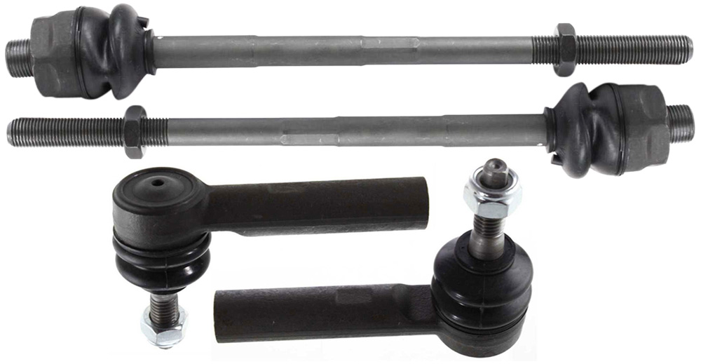 AM SUBURBAN 2500-01-13 SUBURBAN 3500 HD 16-19 FRONT TIE ROD END RH AND LH Inner and Outer SKU SET REPC282108-4 OEM 2693124-2693703-4011787-401236