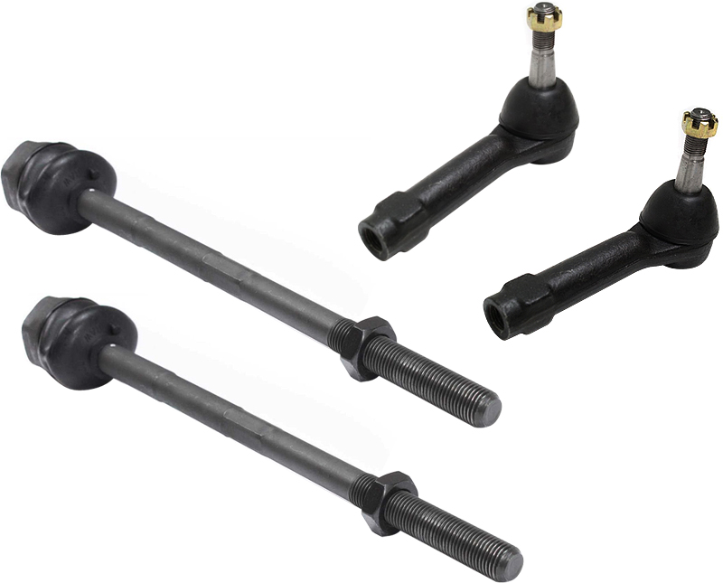 AM SILVERADO SIERRA 99-07 FRONT TIE ROD END RH AND LH Inner and Outer SKU SET REPC282110-4 OEM 2693122-4011785-4012354-124713