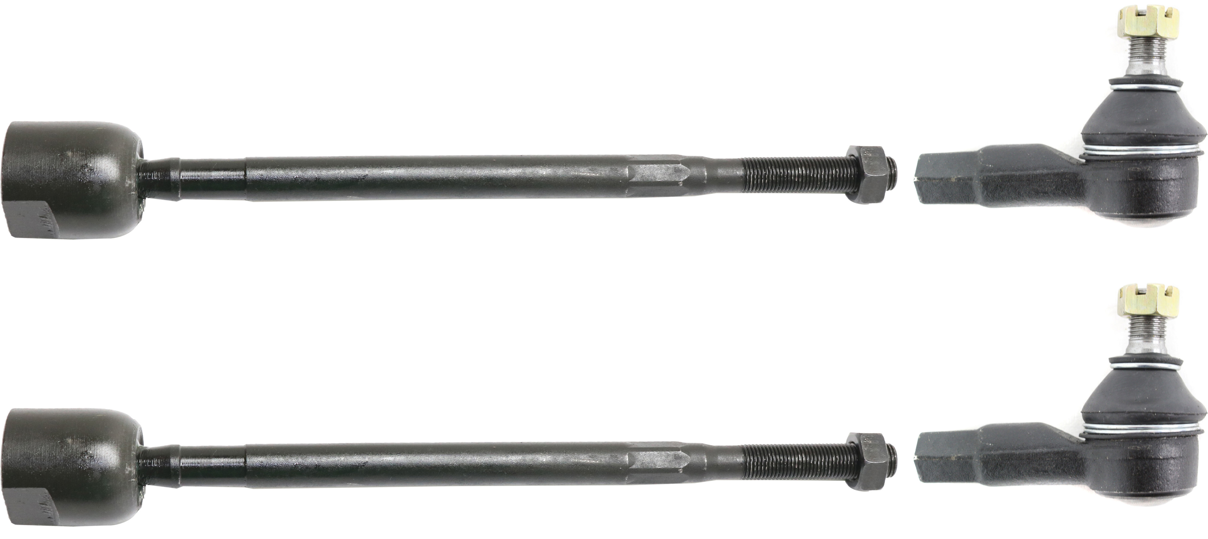 AM METRO 89-97 FRONT TIE ROD END RH AND LH Inner and Outer SKU SET REPC282111-4 OEM 350007-1014213-2692910-4011574