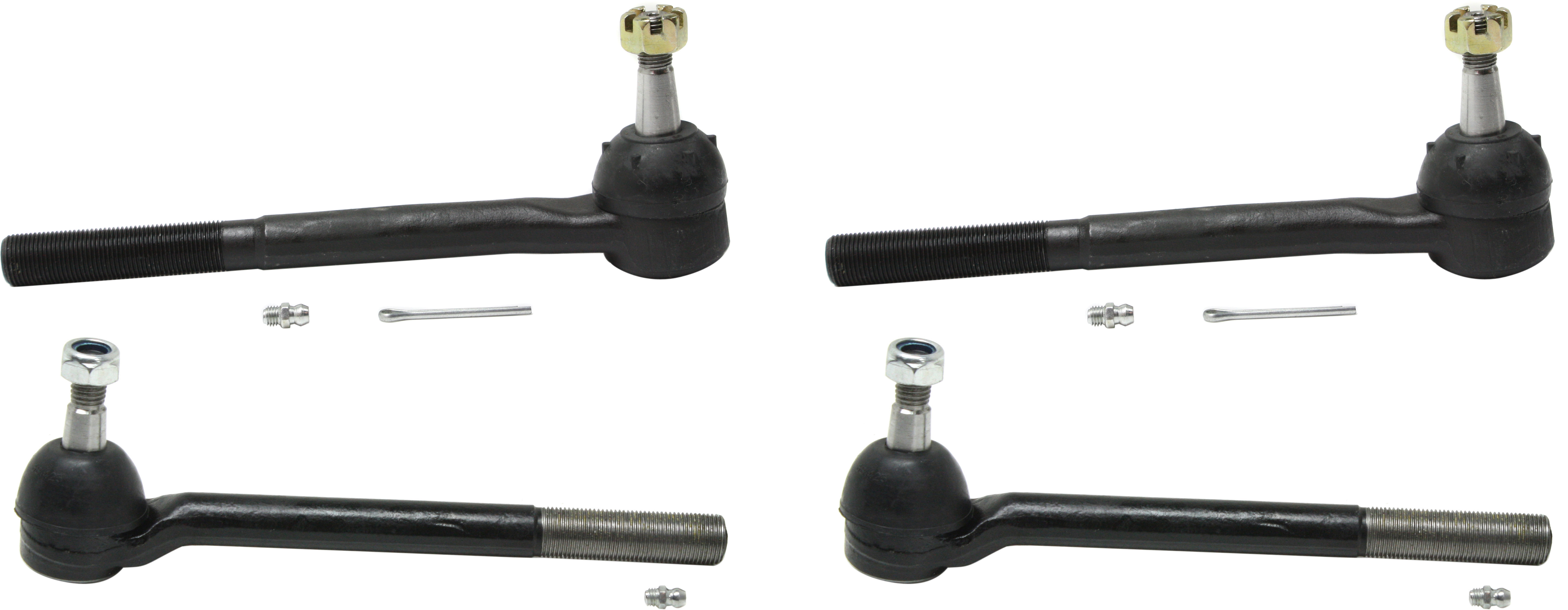 AM BLAZER 96-05 FRONT TIE ROD END RH AND LH Inner and Outer SKU SET REPC282112-4