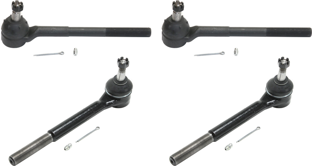 AM MONTE CARLO 78-88 S10 PICKUP 82-95 FRONT TIE ROD END RH AND LH Inner and Outer SKU SET REPC282144-4