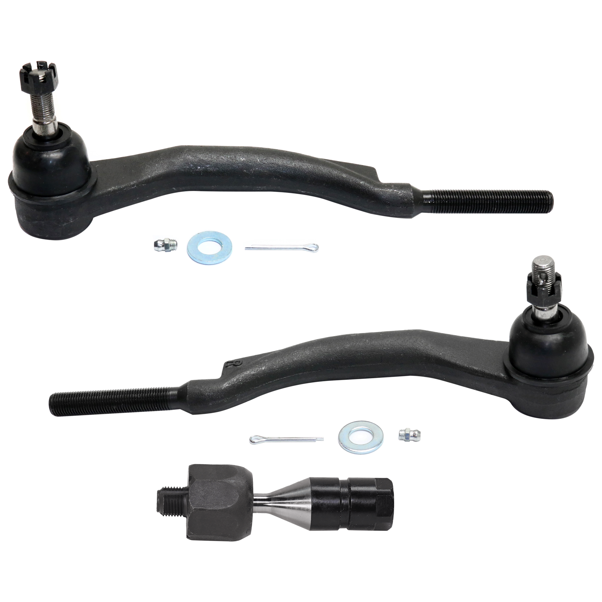AM CTS 08-14 FRONT TIE ROD END RH AND LH Inner and Outer SKU SET REPC282145 A OEM 19177441-19177444-19177445