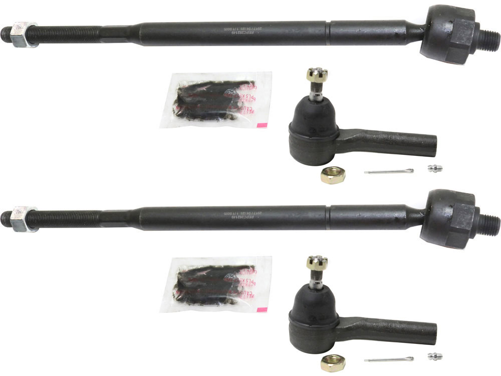 AM PACIFICA 04-08 FRONT TIE ROD END RH AND LH Inner and Outer SKU SET REPC282149-4 OEM 2693277-4011940-40119940-40119