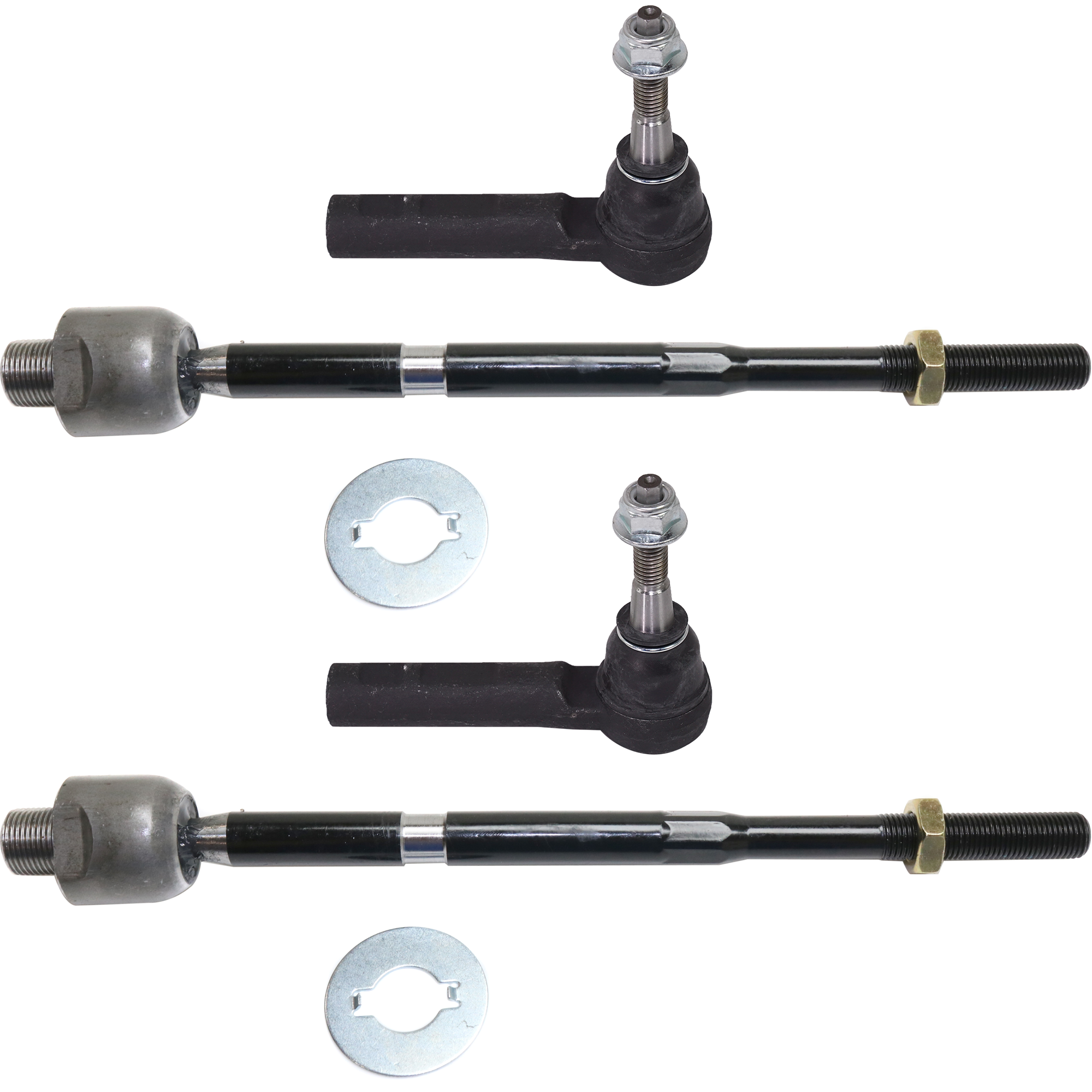 AM CAMARO 12-12 FRONT TIE ROD RH AND LH Inner and Outer Set of 4 SKU SET REPC282151-4 OEM 2-277-653-992-227-430
