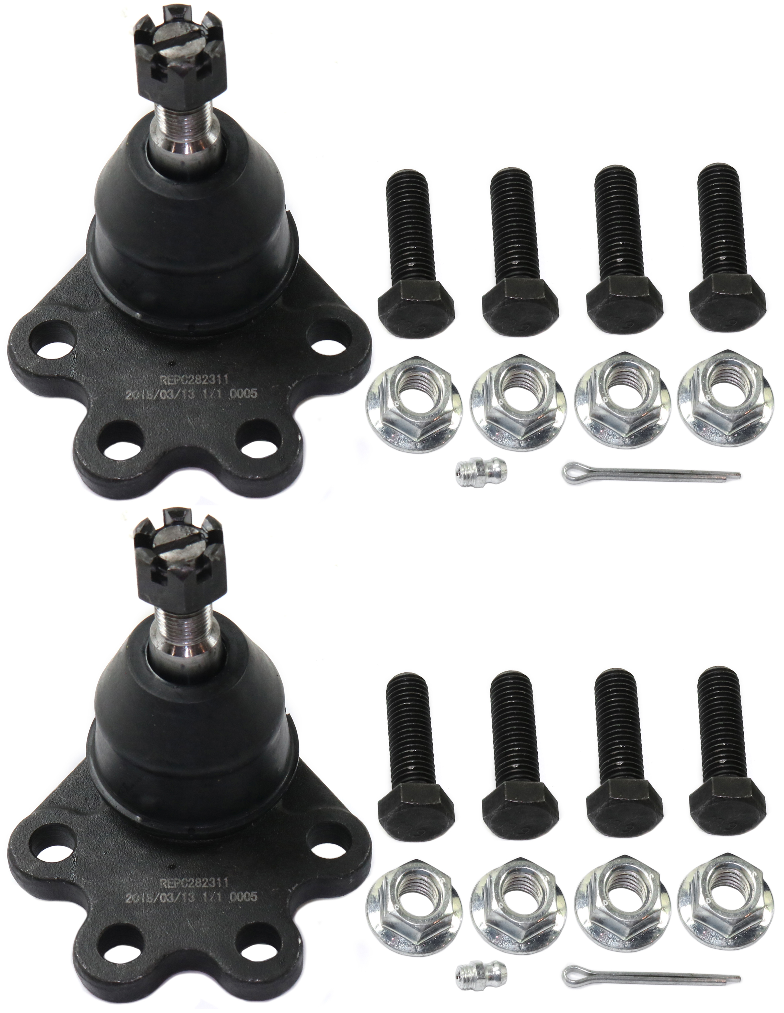 AM ASTRO 90-05 K2500-88-95 FRONT BALL JOINT RH AND LH Lower Greasable SKU SET REPC282311-2 OEM 104106-286007-305171-2601315-5