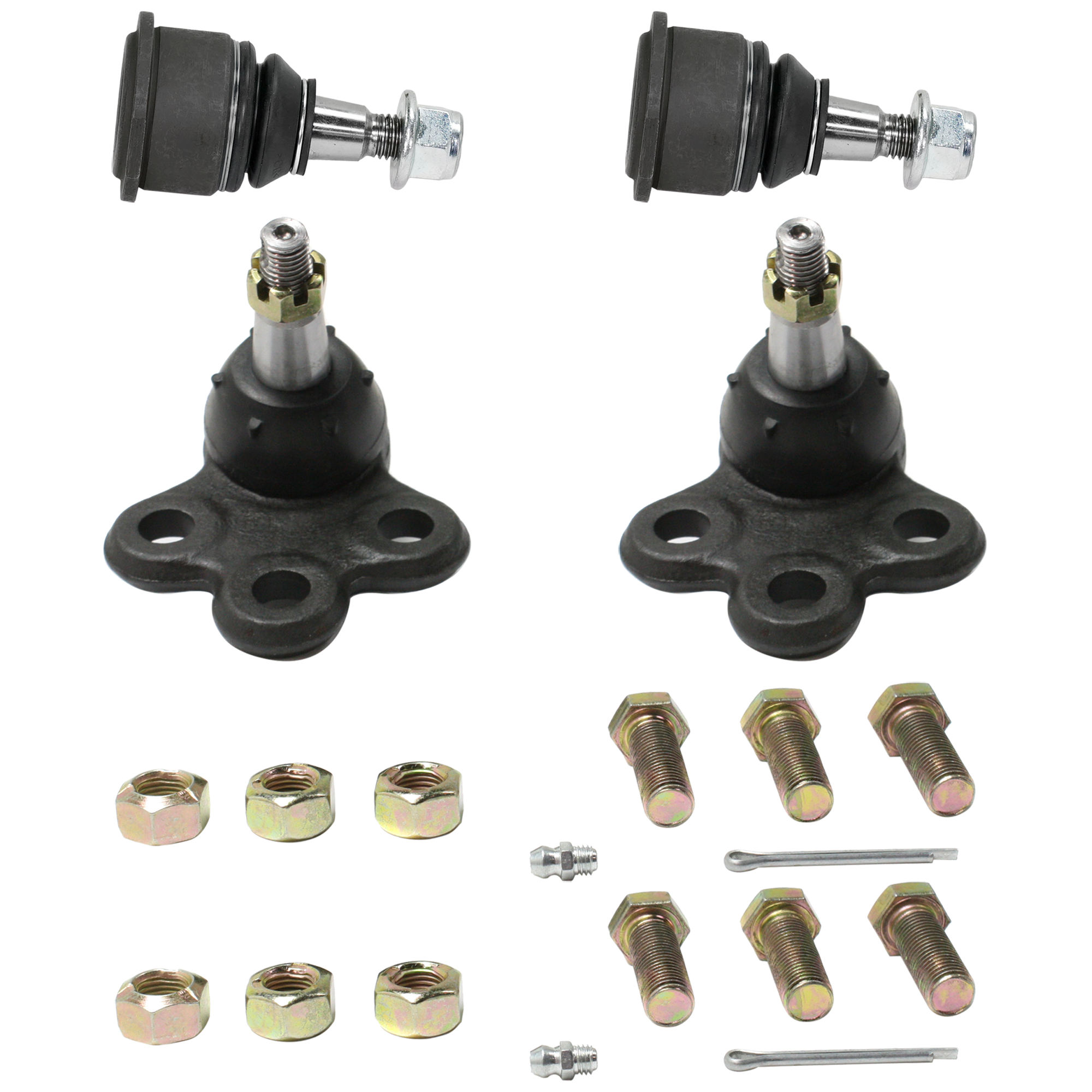 AM AZTEK 01-05 RENDEZVOUS 02-07 FRONT AND REAR BALL JOINT RH AND LH Lower SKU SET REPC282321-4 OEM 104257-282021-2601506-2601545