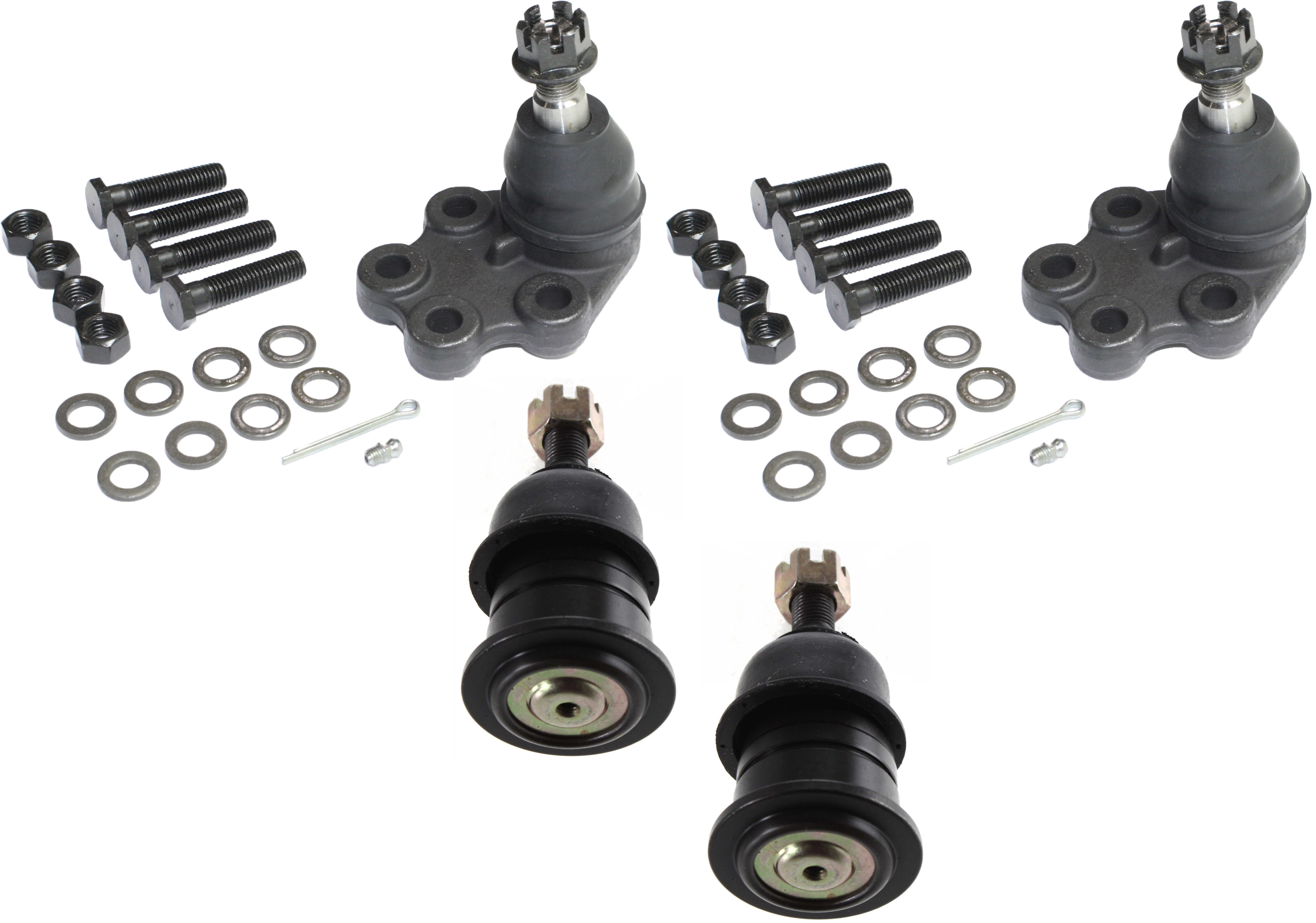 AM SILVERADO SIERRA 1500-99-07 FRONT BALL JOINT RH AND LH Upper and Lower SKU SET REPC282328-4 OEM 104265-2601525-5001103-1247548