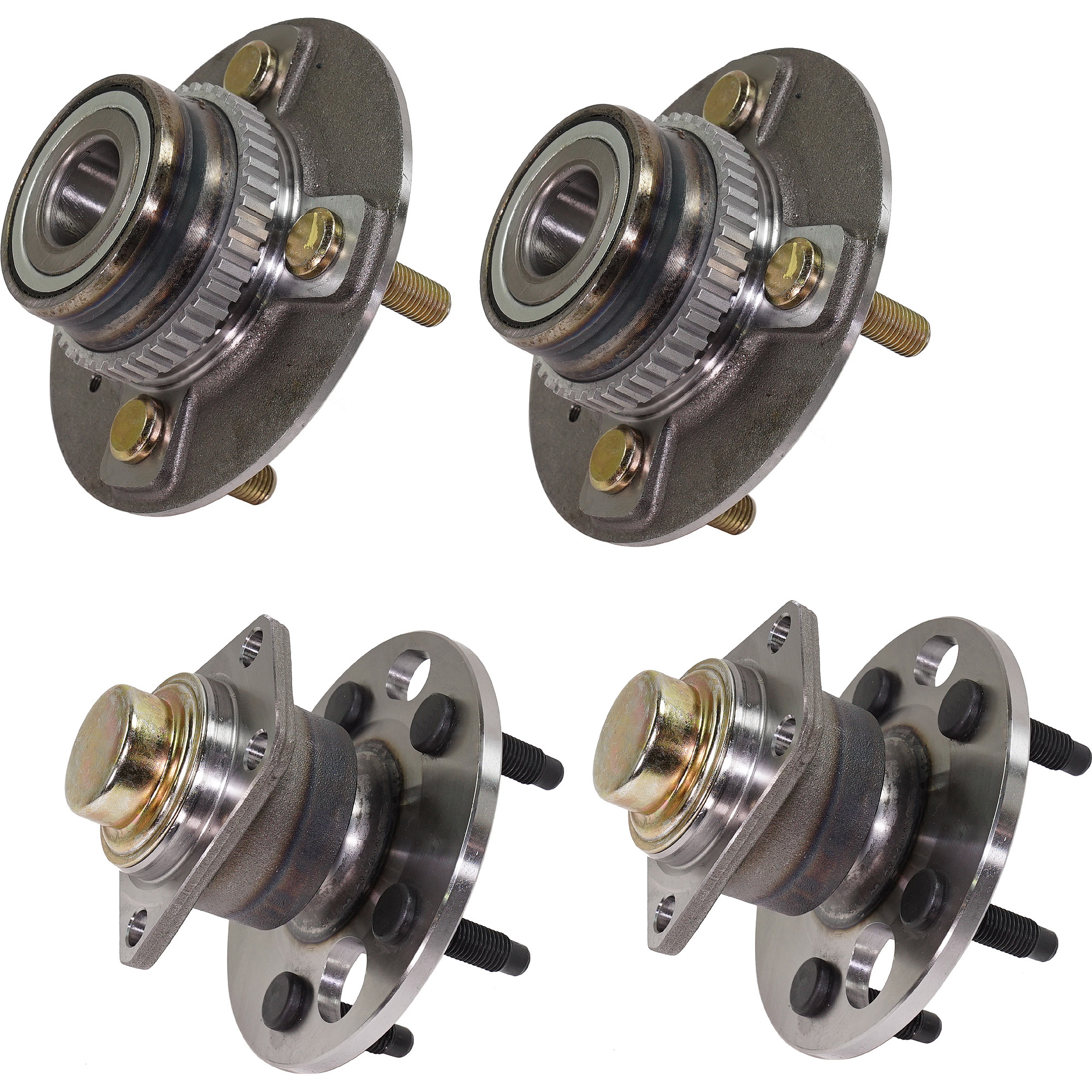 AM CAVALIER 84-05 FRONT AND REAR HUB ASSEMBLY RH AND LH 5 Studs SKU SET REPC283703-4 OEM 513012-713012-7300078-7466906