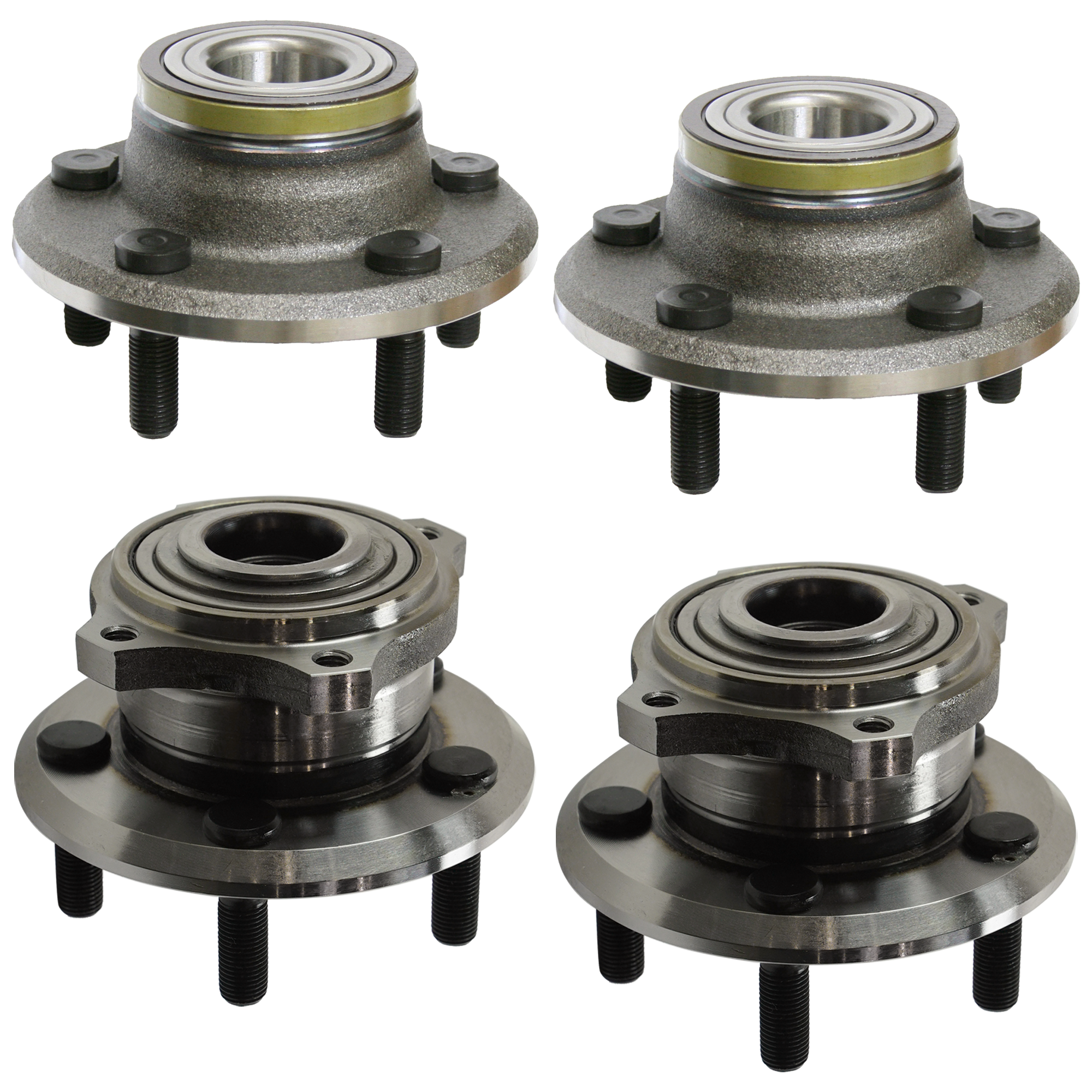 AM CHRYSLER 300-05-09 CHARGER 06-09 MAGNUM 05-08 FRONT AND REAR HUB ASSEMBLY RH=LH Set of 4 SKU SET REPC283713 OEM 4779199AA 91424849