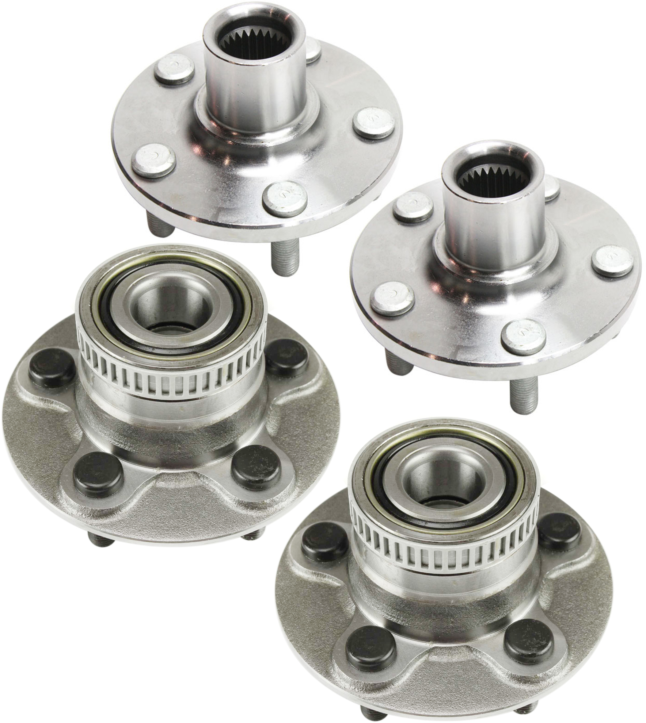 AM NEON 02-05 PT CRUISER 02-10 REAR HUB ASSEMBLY RH AND LH 5 Studs SKU SET REPC283722-4 OEM 4670292AF 512167-712167-450976