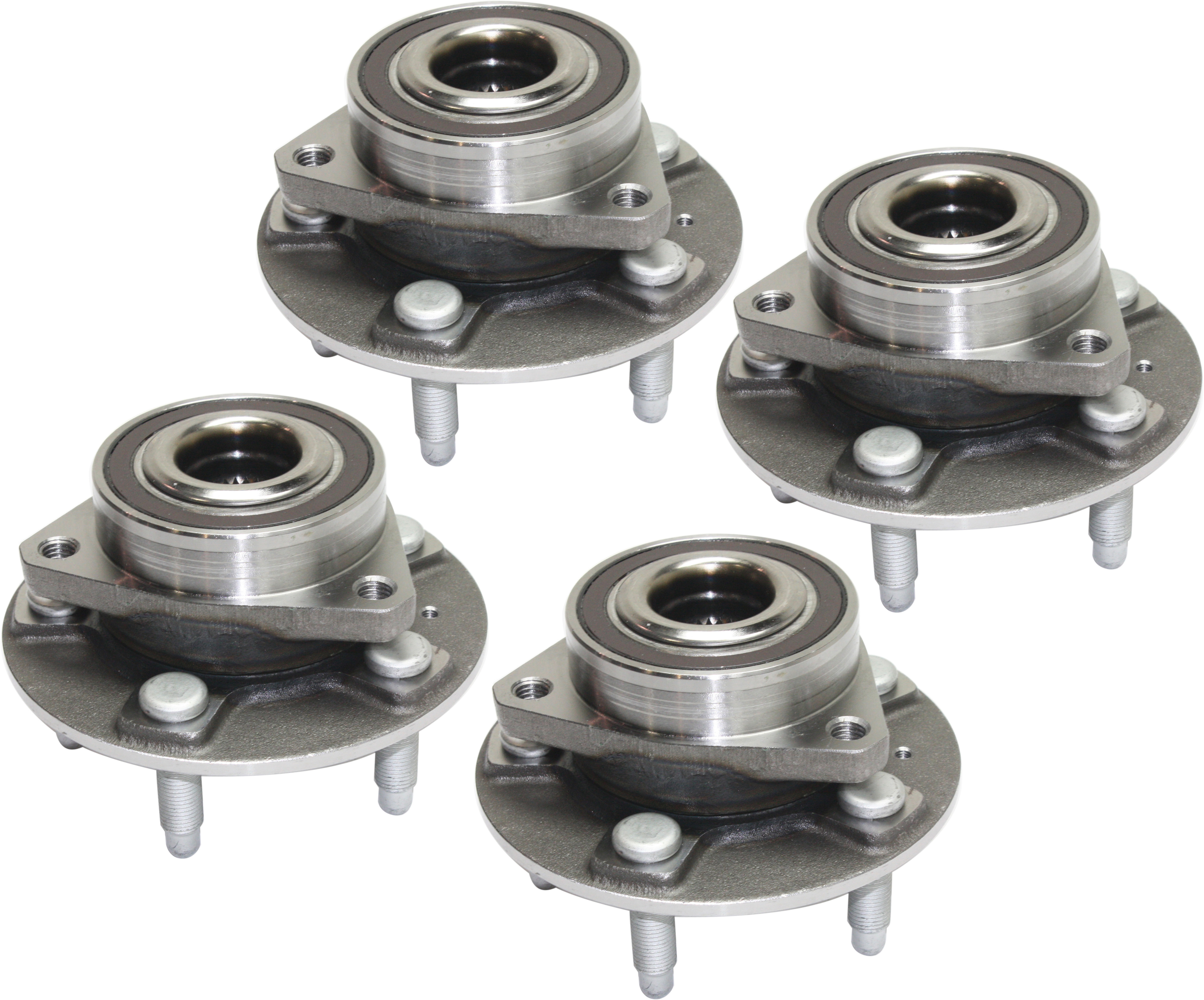 AM CAMARO 12-15 CTS 08-13 FRONT AND REAR HUB ASSEMBLY RH AND LH 5 Studs 5 x 4.72 in. Bolt Pattern Set of 4 SKU SET REPC283732-4 OEM 13580685
