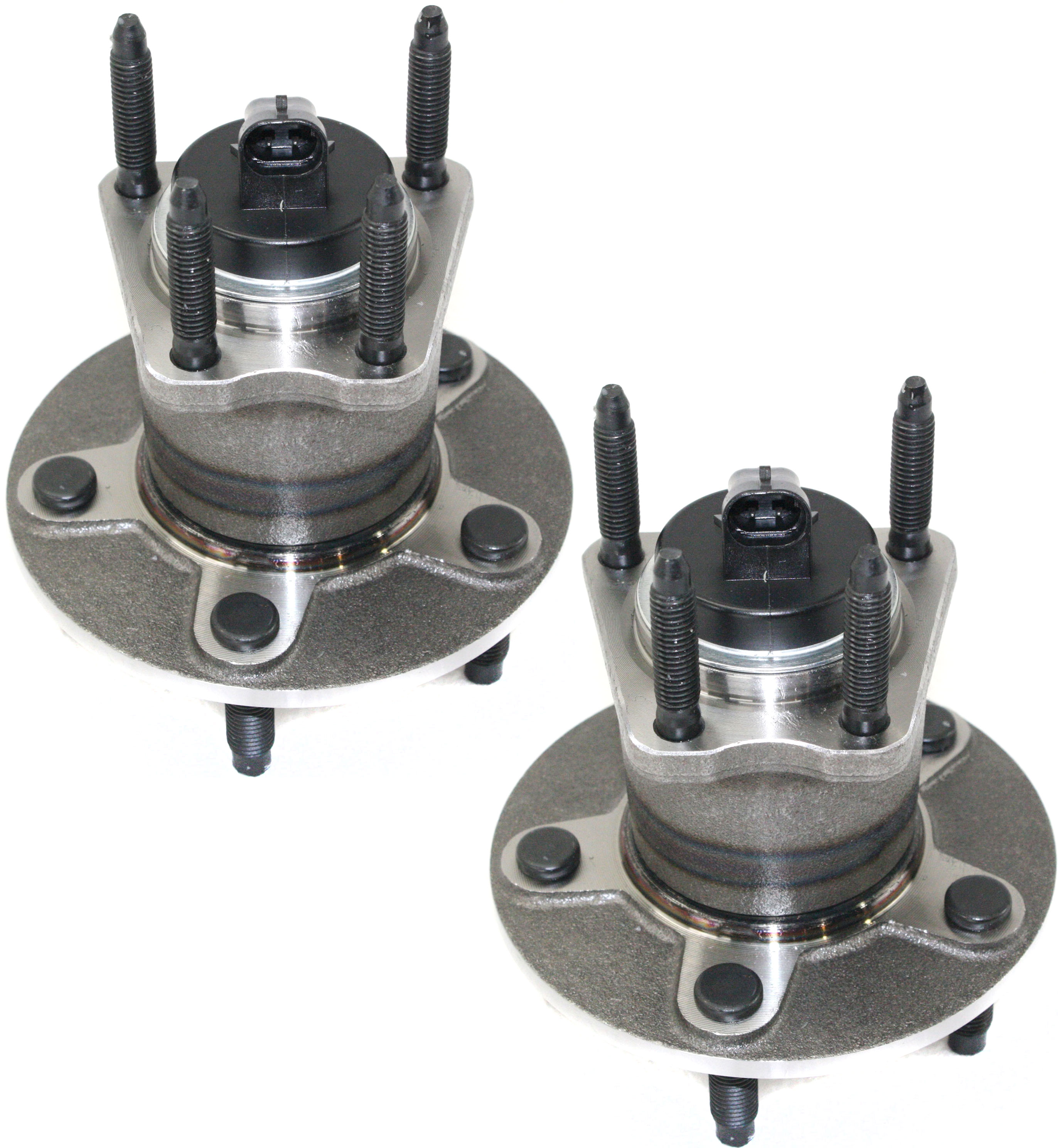 AM MALIBU 04-12 G6-05-10 REAR HUB ASSEMBLY RH AND LH 5 Studs 5 x 110 mm PCD Bolt Pattern 4 Bolt Modified Trapezoidal Flange SKU SET REPC285909-2 OEM 15798483-22721886-20907864