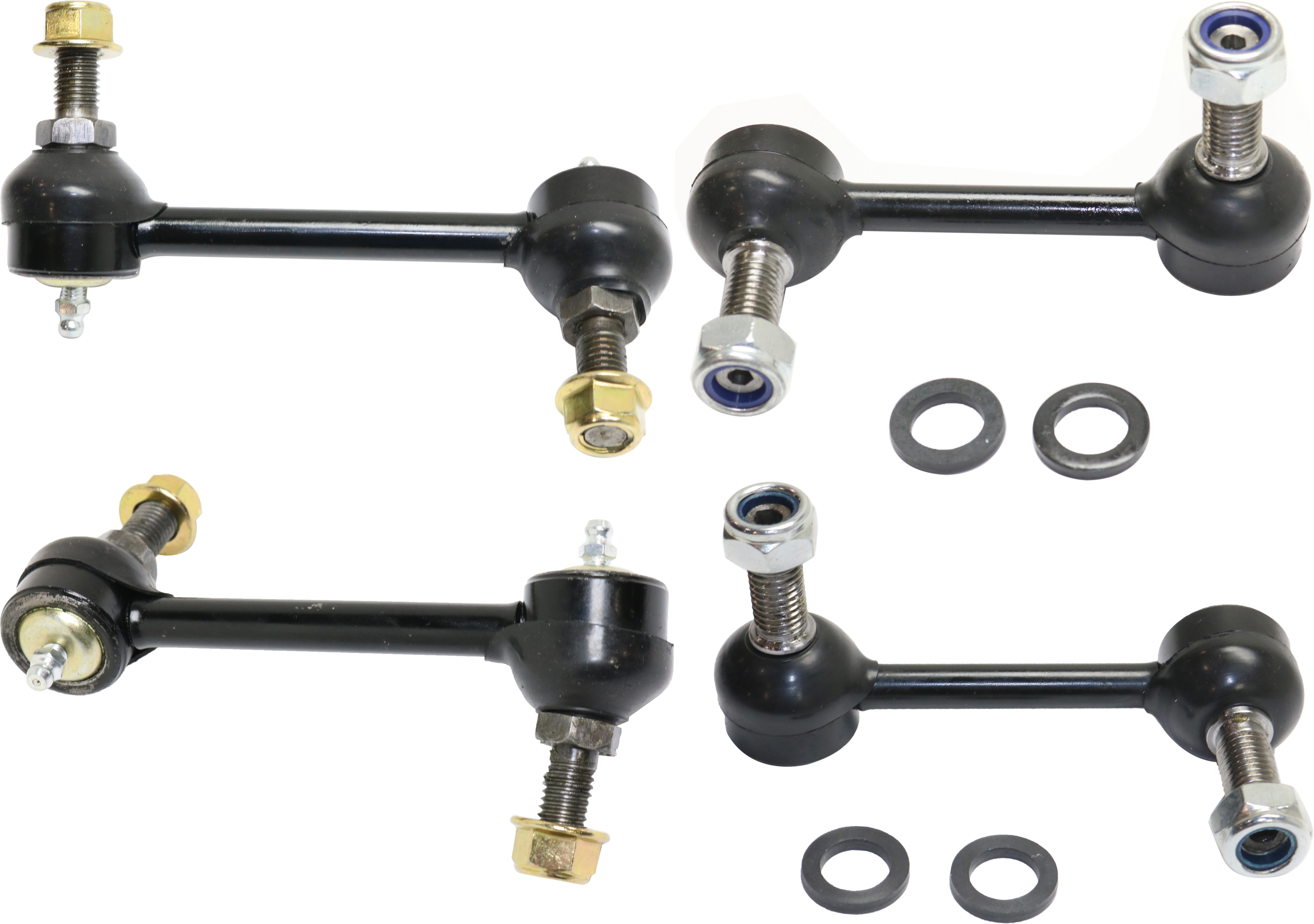 AM 9-7X 05-09 SSR 03-06 FRONT AND REAR SWAY BAR LINK RH AND LH Set of 4 SKU SET REPC286809-4 OEM 101-563-018-808-242-000-000-000-000