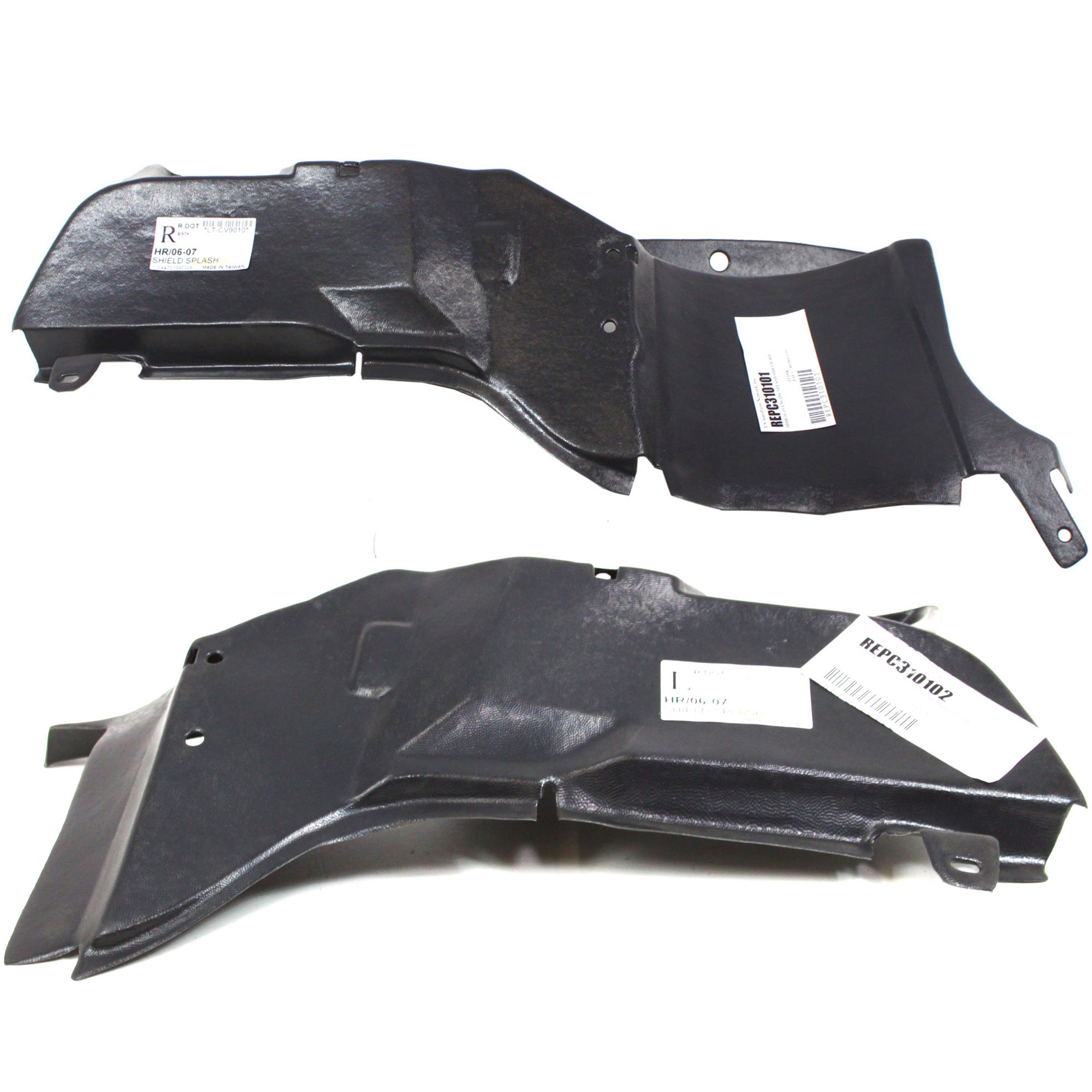 AM HHR 06-11 ENGINE SPLASH SHIELD RH AND LH Under Cover SKU SET REPC310101 Partslink GM1251132 GM1250132 OEM 22714698-22714699