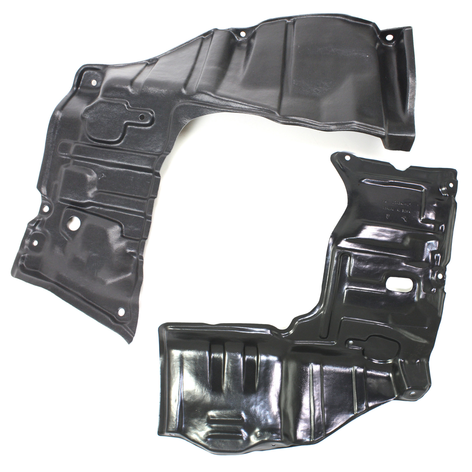 AM PRIZM 93-02 ENGINE SPLASH SHIELD Set of 2 SKU SET REPC310126 Partslink GM1228116 GM1228118 OEM 94852036-94852039