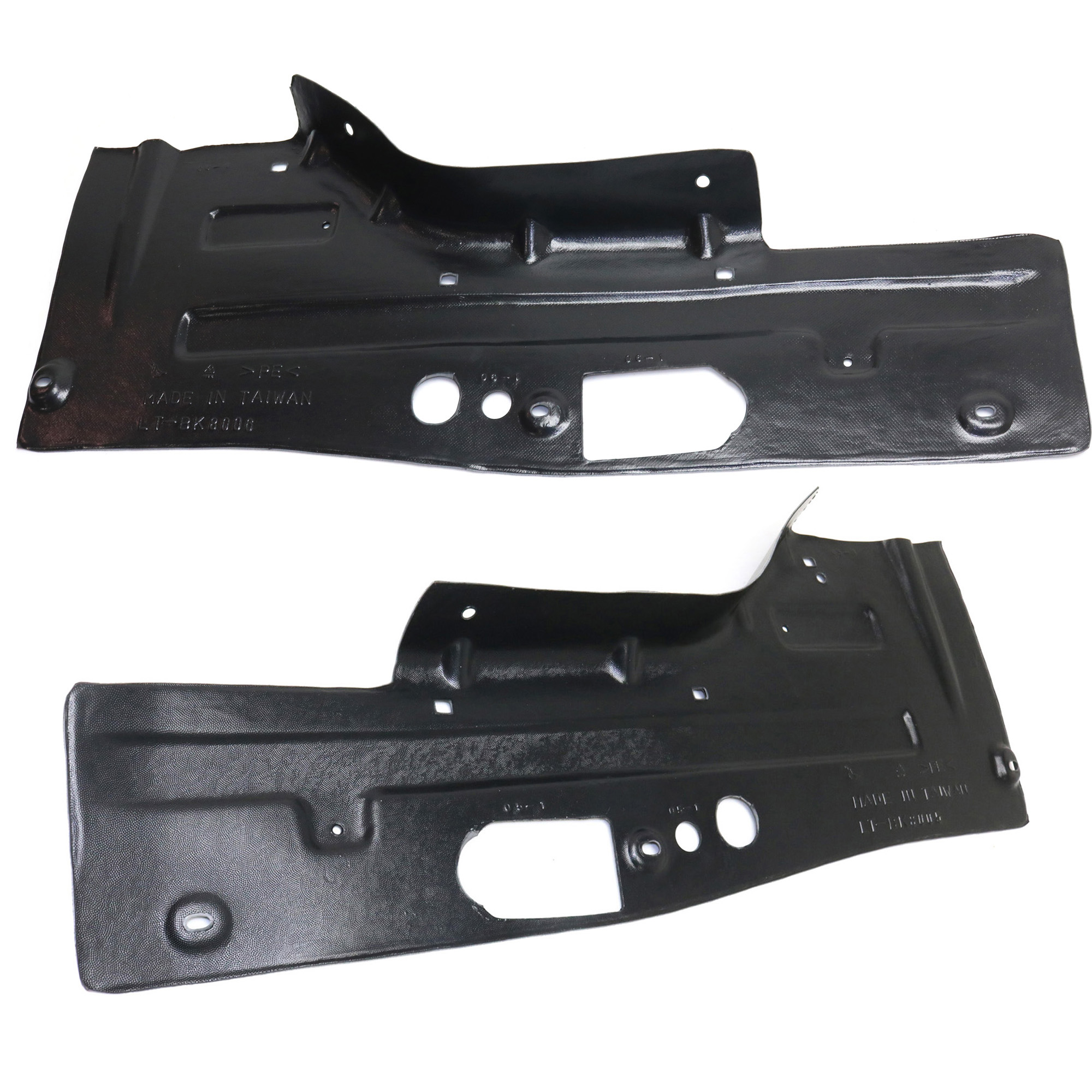 AM MALIBU 13-15 XTS 13-19 ENGINE SPLASH SHIELD RH AND LH Under Cover SKU SET REPC310165 Partslink GM1228145 GM1228144 OEM 22998751-22998752