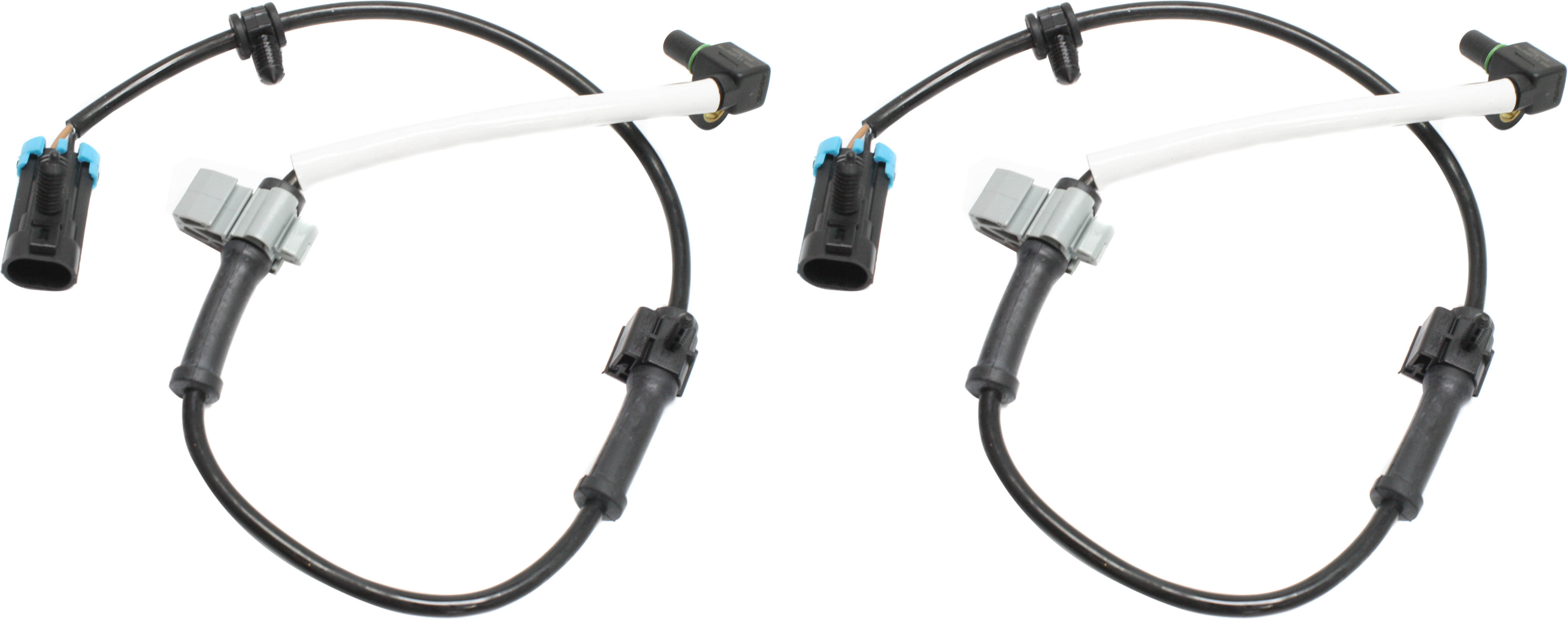 AM SILVERADO SIERRA 99-07 FRONT ABS SPEED SENSOR RH AND LH 2 Male Blade Terminals Female Connector SKU SET REPC310806-2 OEM 15037208-15112378-15112379-152