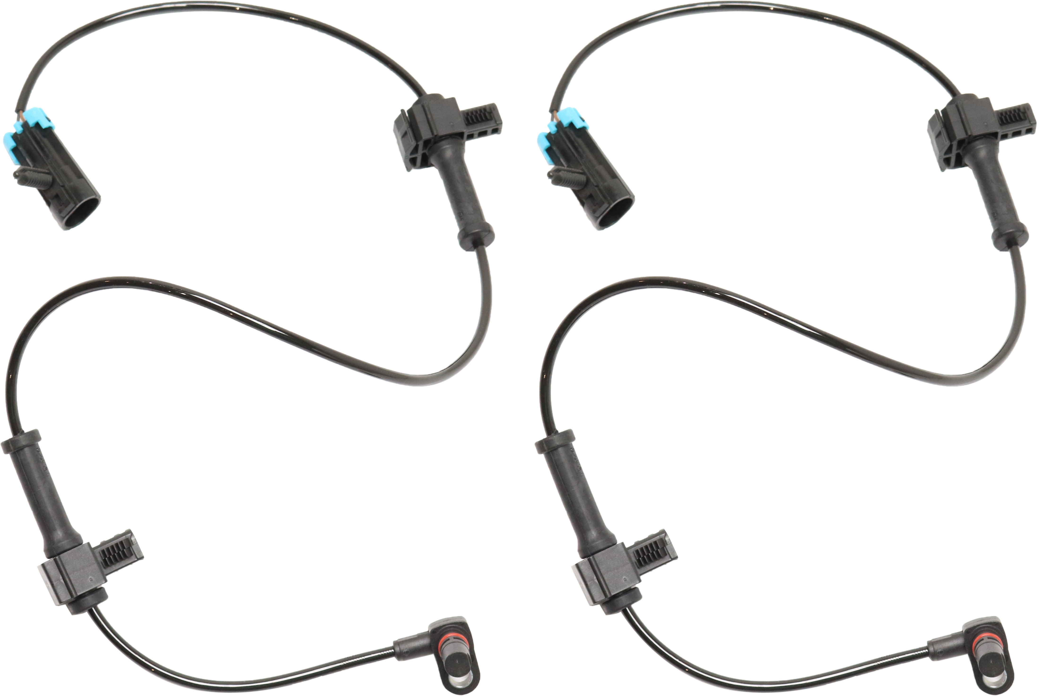 AM SIERRA SILVERADO 1500-07-13 REAR ABS SPEED SENSOR RH AND LH 2 Male Terminals SKU SET REPC310816-2 OEM 71719-532215-695147-726547-103