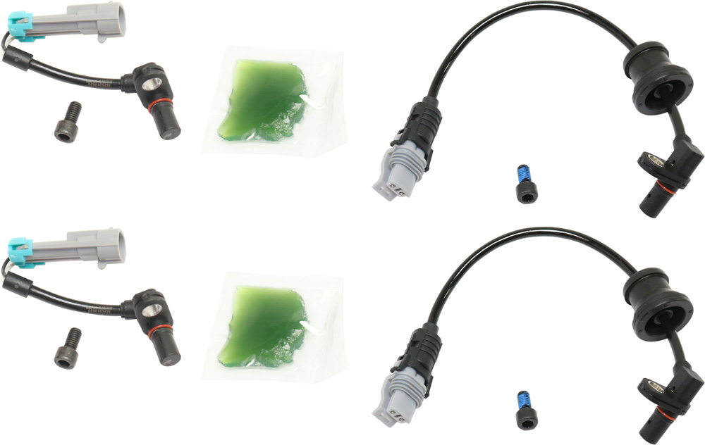AM EQUINOX 07-09 VUE 08-10 CAPTIVA SPORT 12-15 FRONT AND REAR ABS SPEED SENSOR RH AND LH SKU SET REPC310820-4 OEM 72143-532206-695987-726665-241